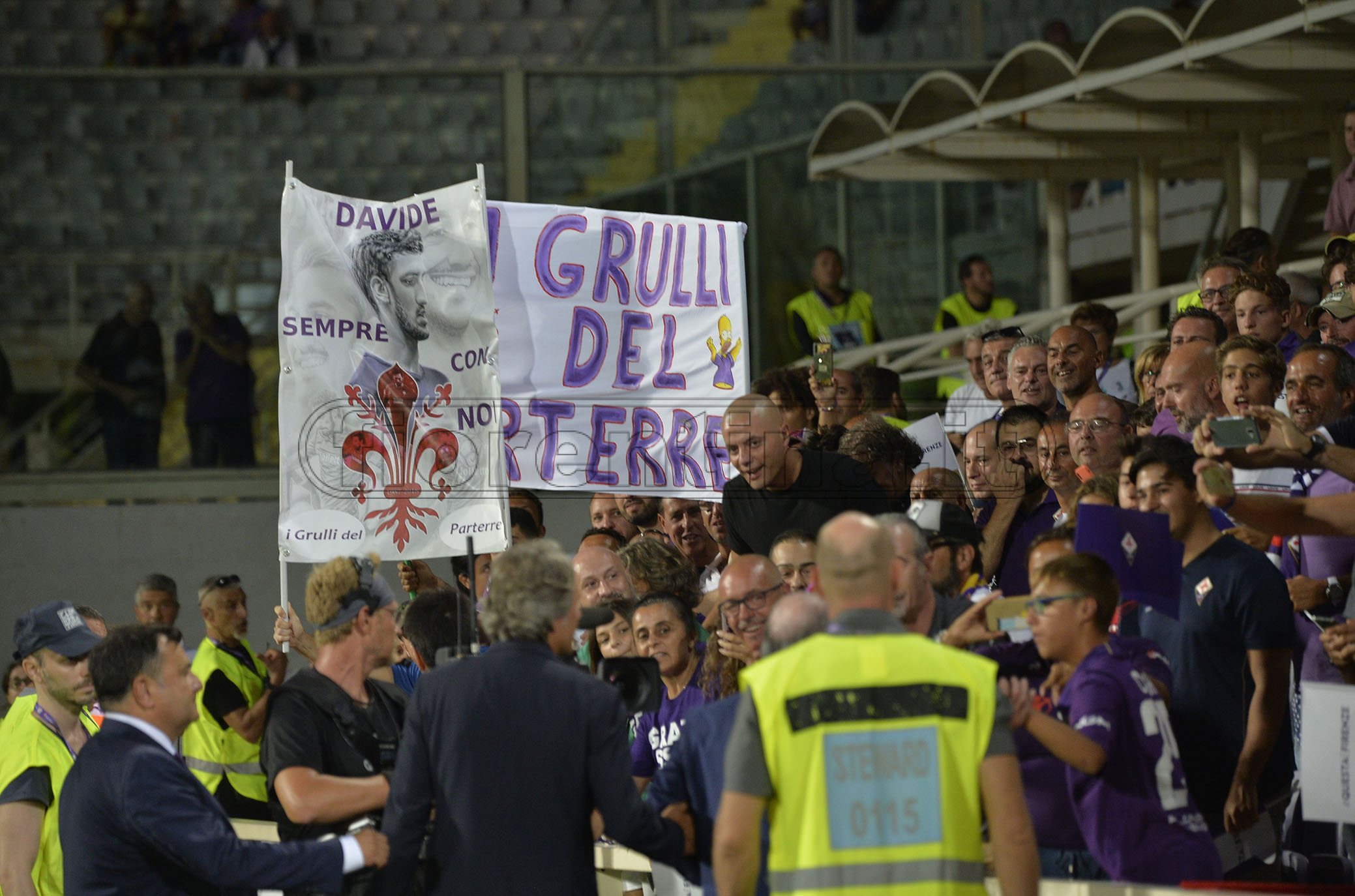 FIORNTINA-NAPOLI 24-08-2019 TIFOSI DELLA FIORENTINA. GALASSI SILVANO/SILPRESS