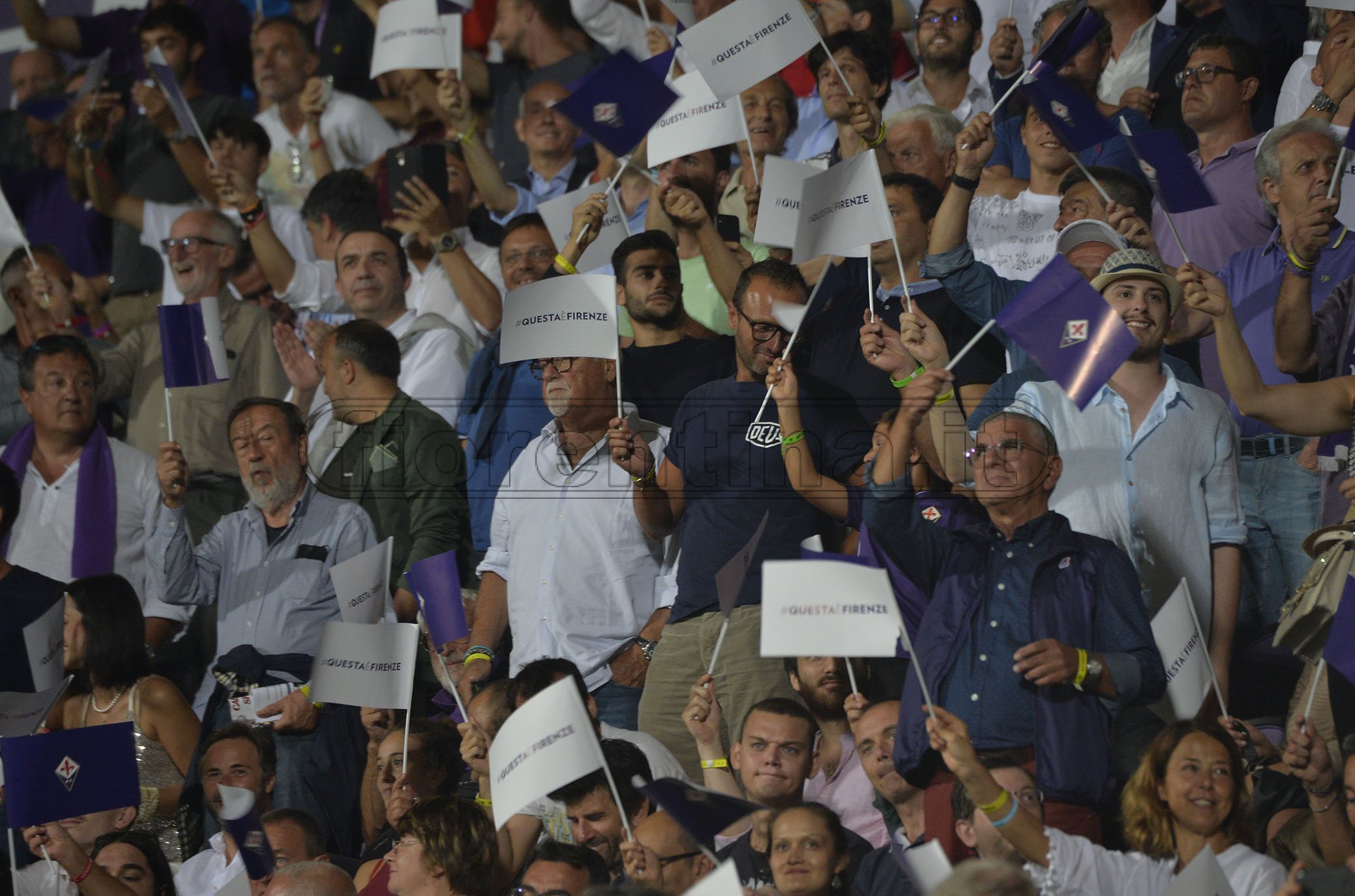 FIORNTINA-NAPOLI 24-08-2019 TIFOSI DELLA FIORENTINA. GALASSI SILVANO/SILPRESS