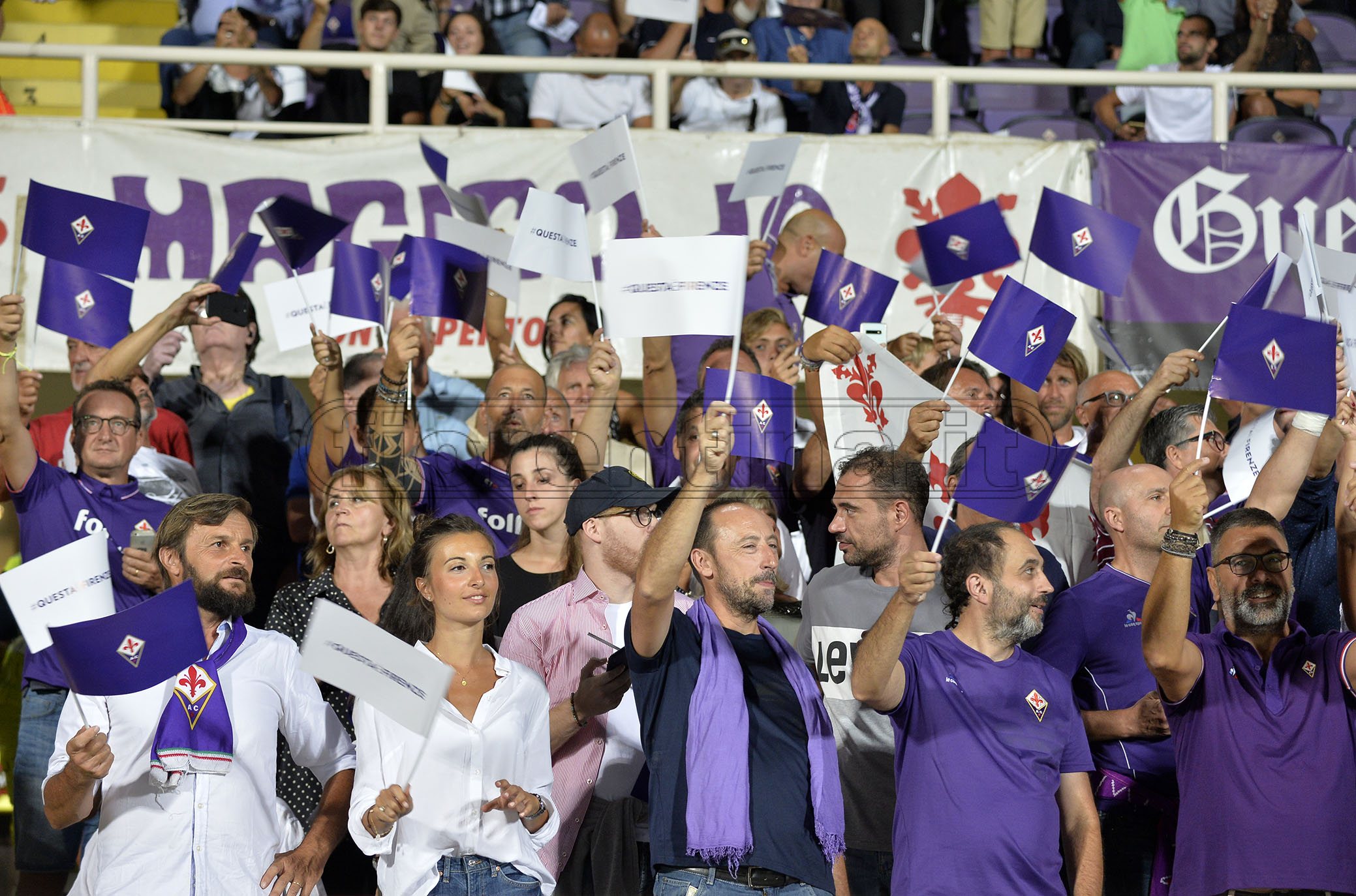 FIORNTINA-NAPOLI 24-08-2019 TIFOSI DELLA FIORENTINA. GALASSI SILVANO/SILPRESS