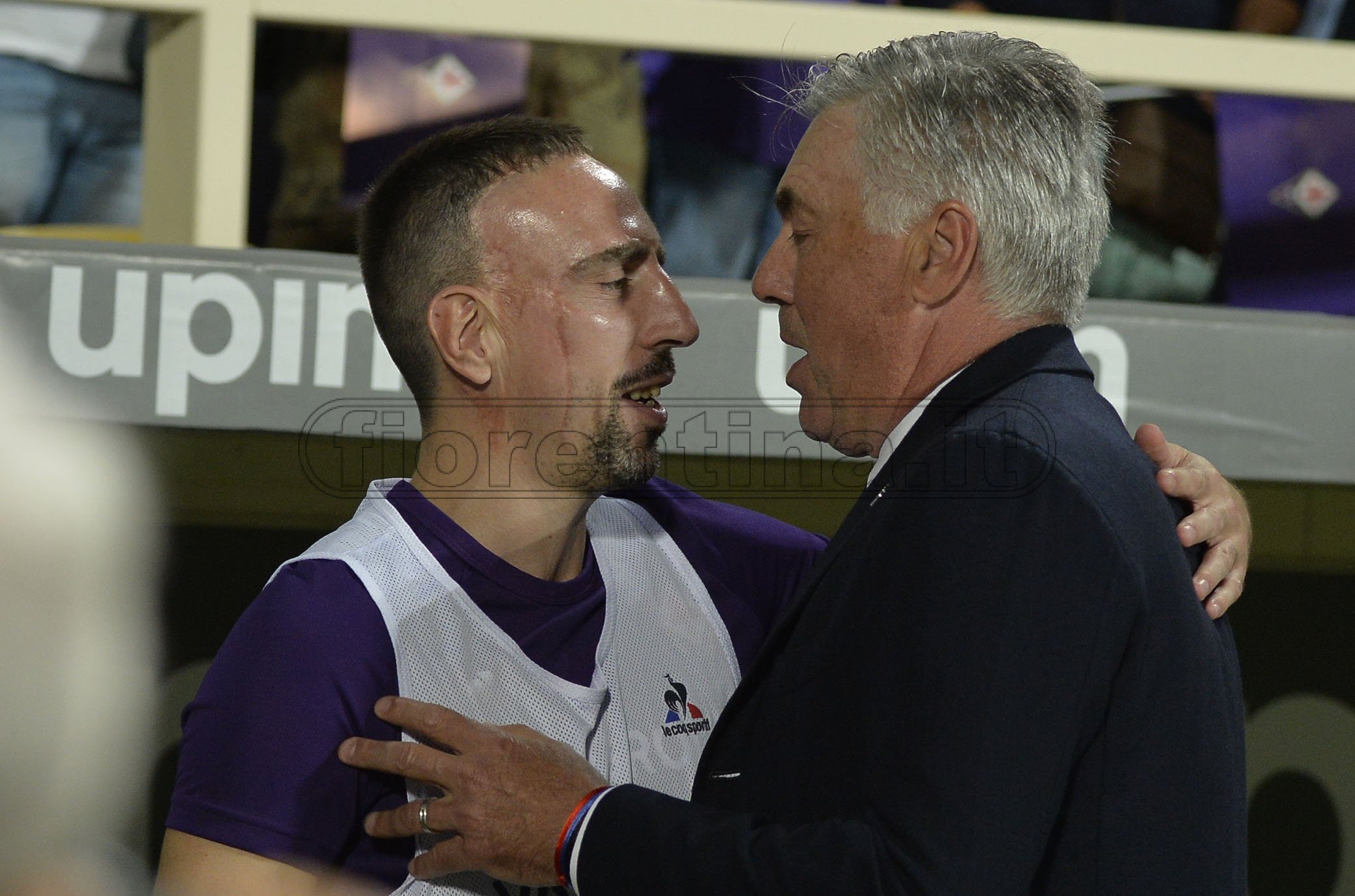 Ancelotti: "Dette tante cose sul mio rapporto con Ribery. Mai scontrato con lui al Bayern"