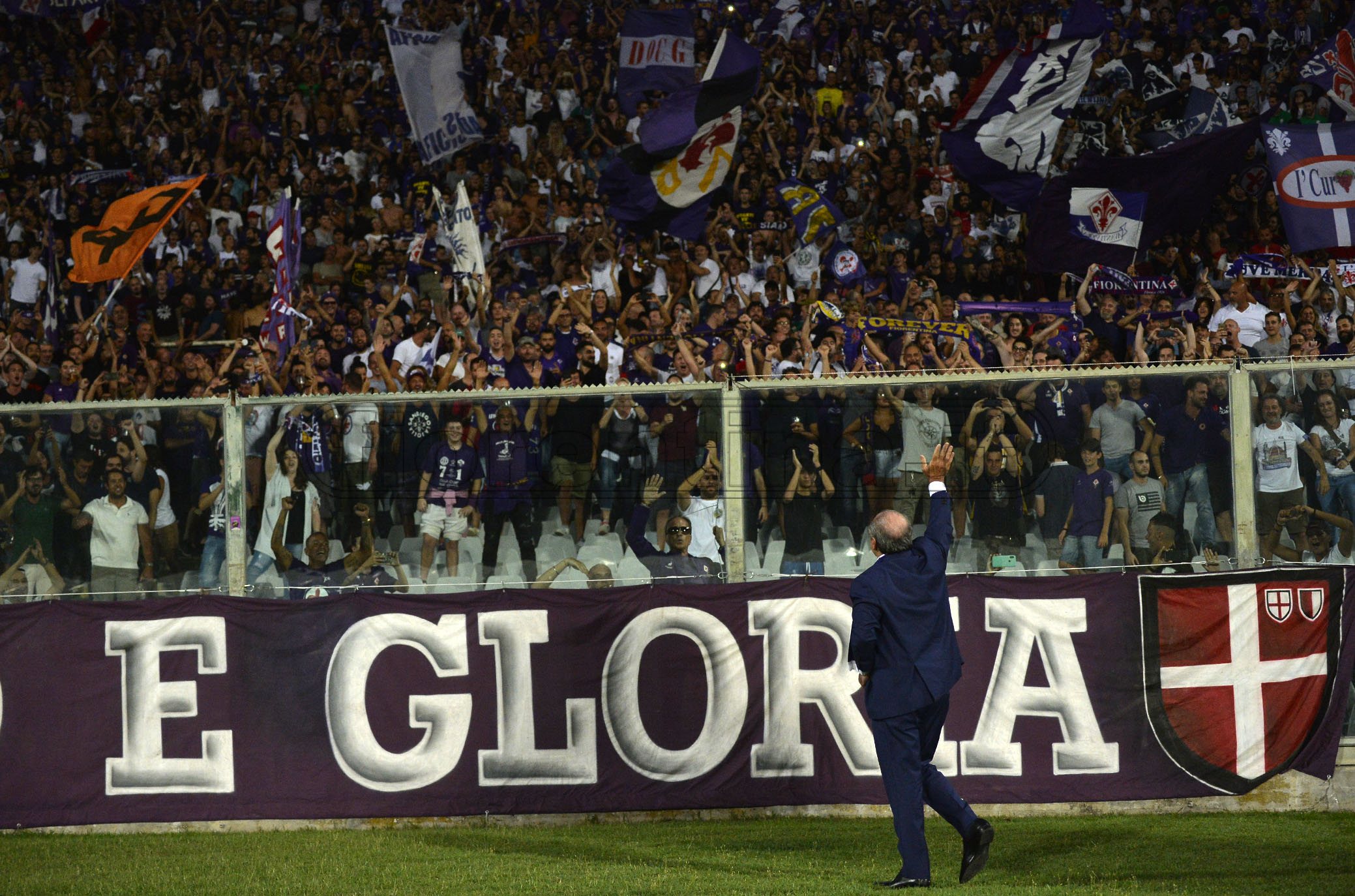 FIORENTINA-NAPOLI 24-08-2019 ROCCO COMMISSO. GALASSI SILVANO/SILPRESS