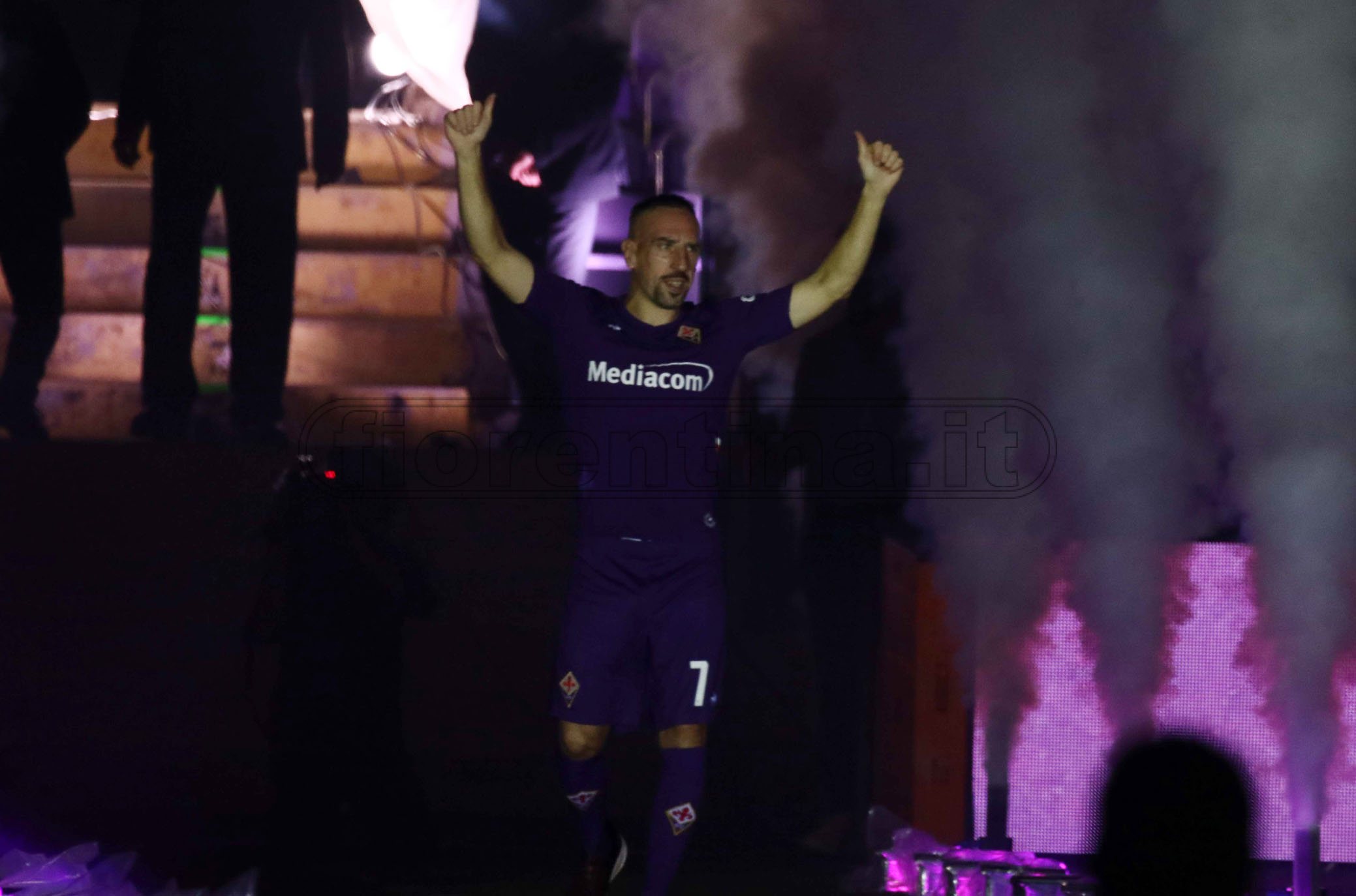 FIORENTINA 22-08-2019 PRESENTAZIONE DI FRANCK RIBERY AL FRANCHI. ROBERTO VICARIO/ SILPRESS
