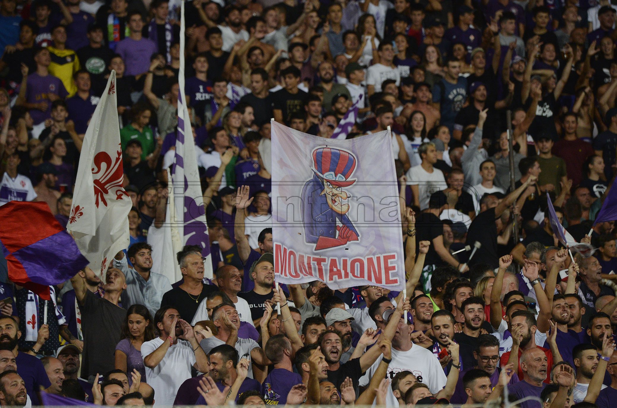 FIORNTINA-NAPOLI 24-08-2019 TIFOSI DELLA FIORENTINA. GALASSI SILVANO/SILPRESS