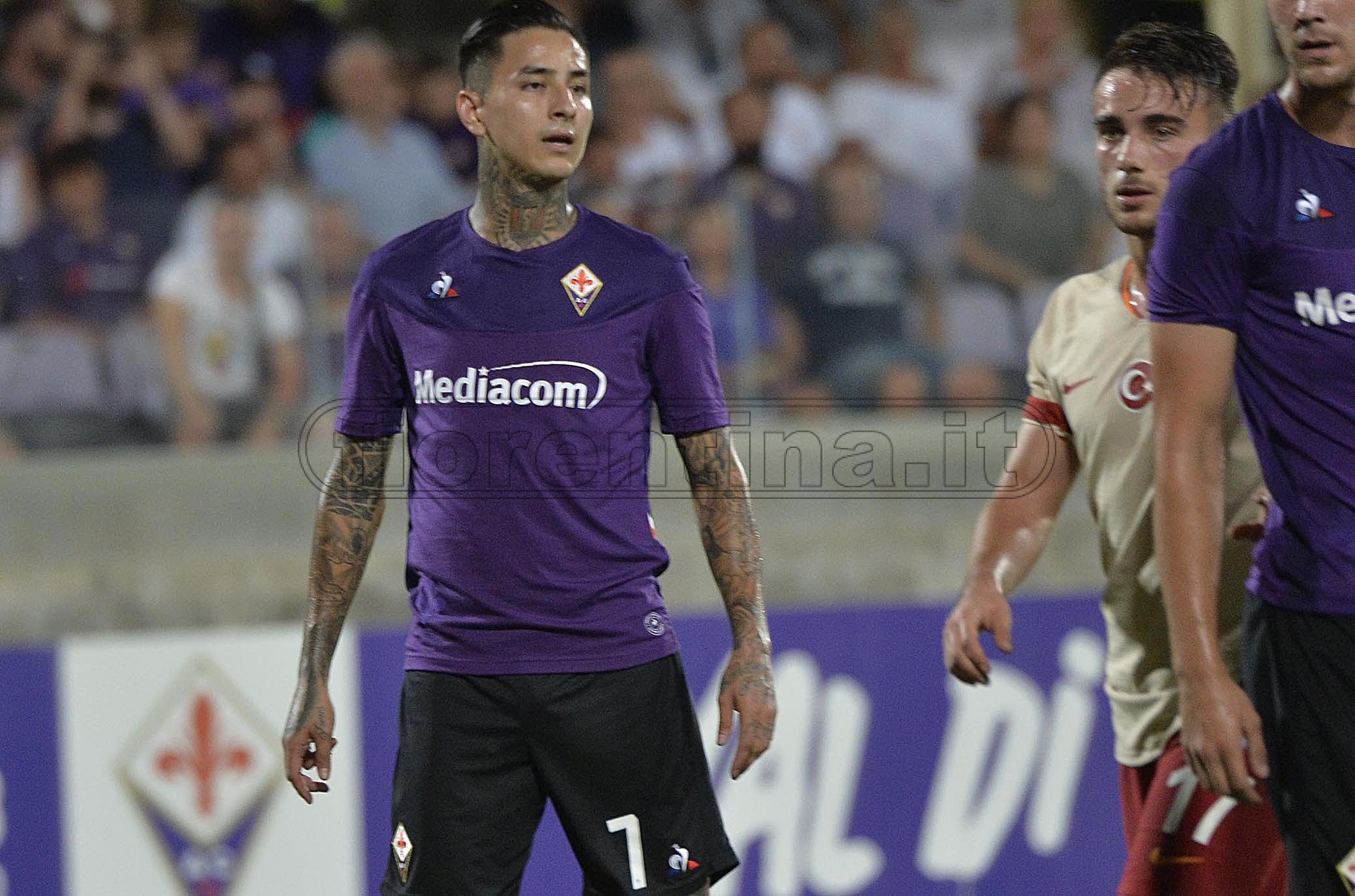 11/08/2019.FIORENTINA-GALATASARAY.PULGAR IN AZIONE.SILPRESS