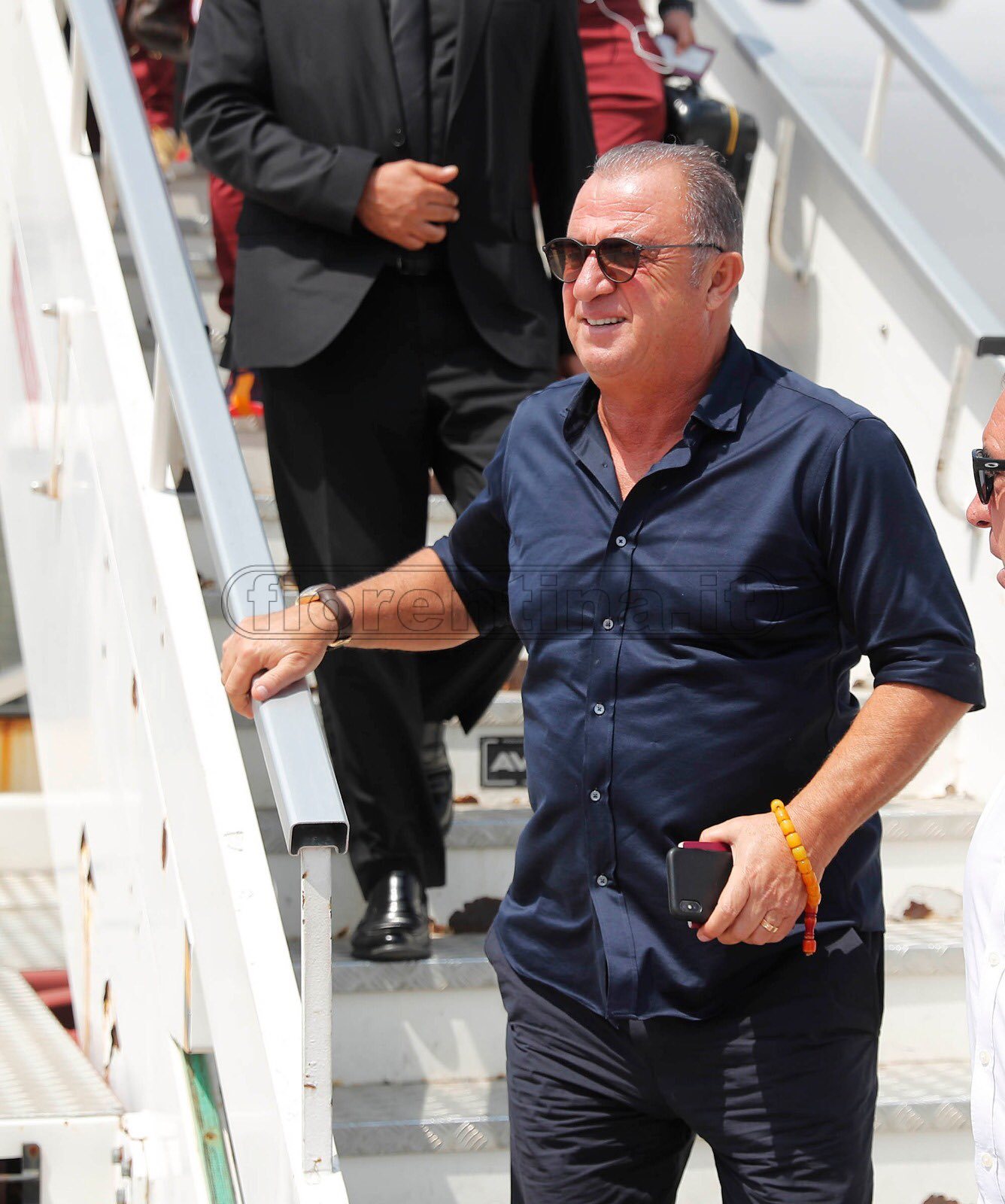 Il Galatasaray è già arrivato a Firenze. Terim guida il gruppo (FOTO)