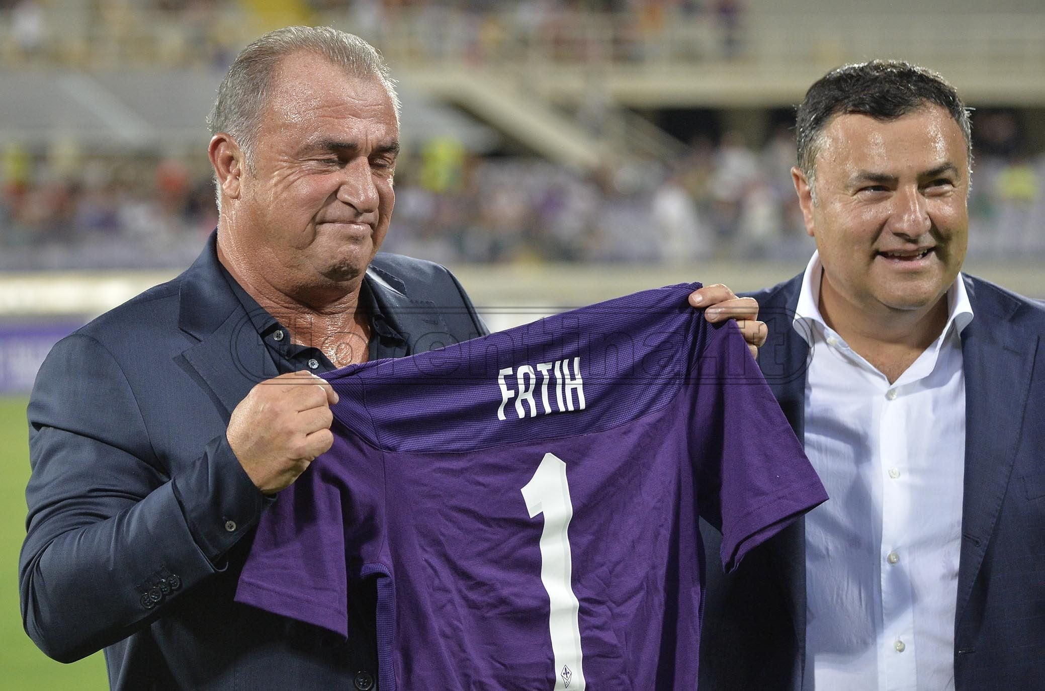11/08/2019.FIORENTINA-GALATASARAY.JOE BARONE CON TERIM.SILPRESS