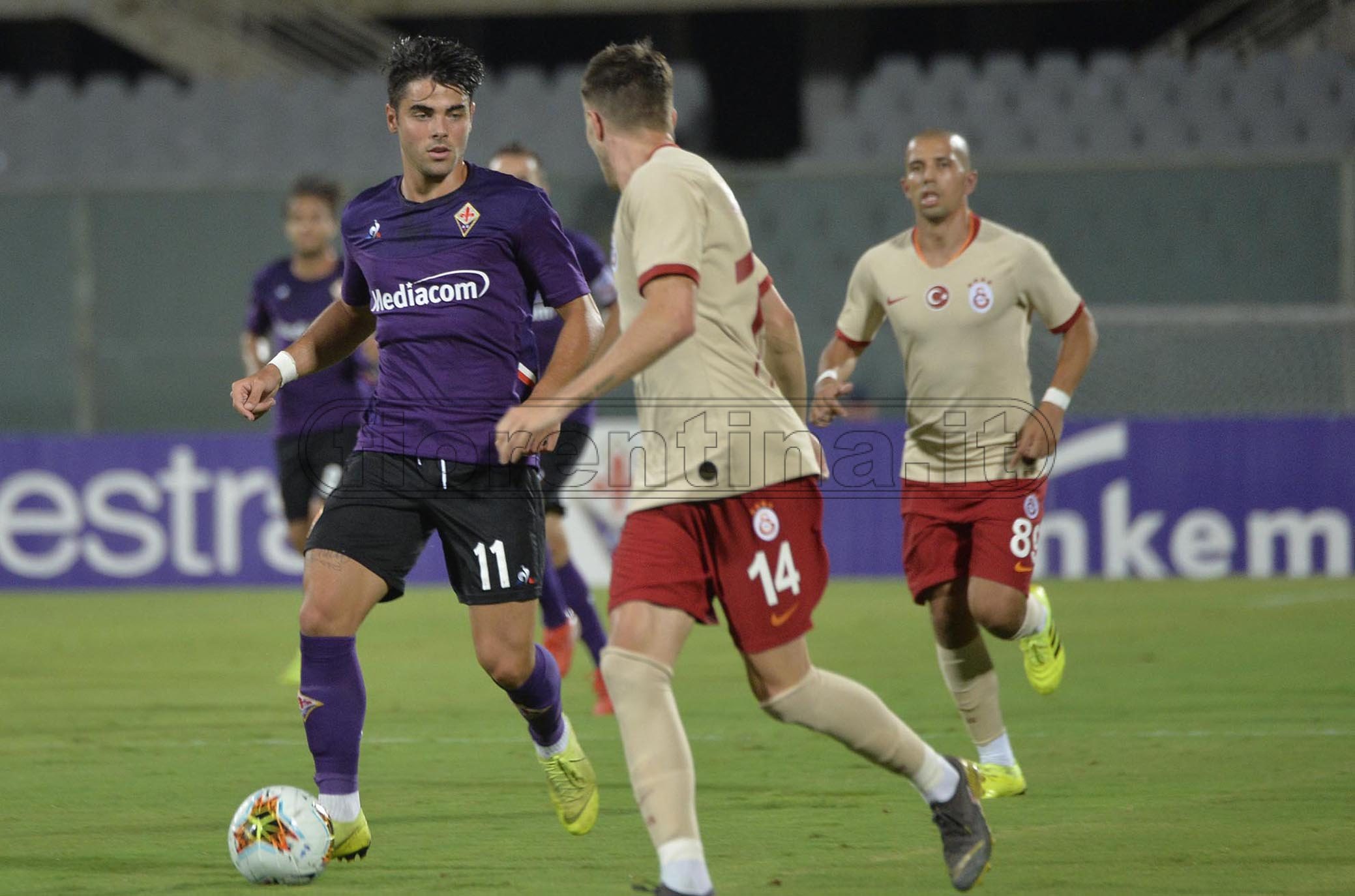 11/08/2019.FIORENTINA-GALATASARAY.SOTTIL IN AZIONE.SILPRESS