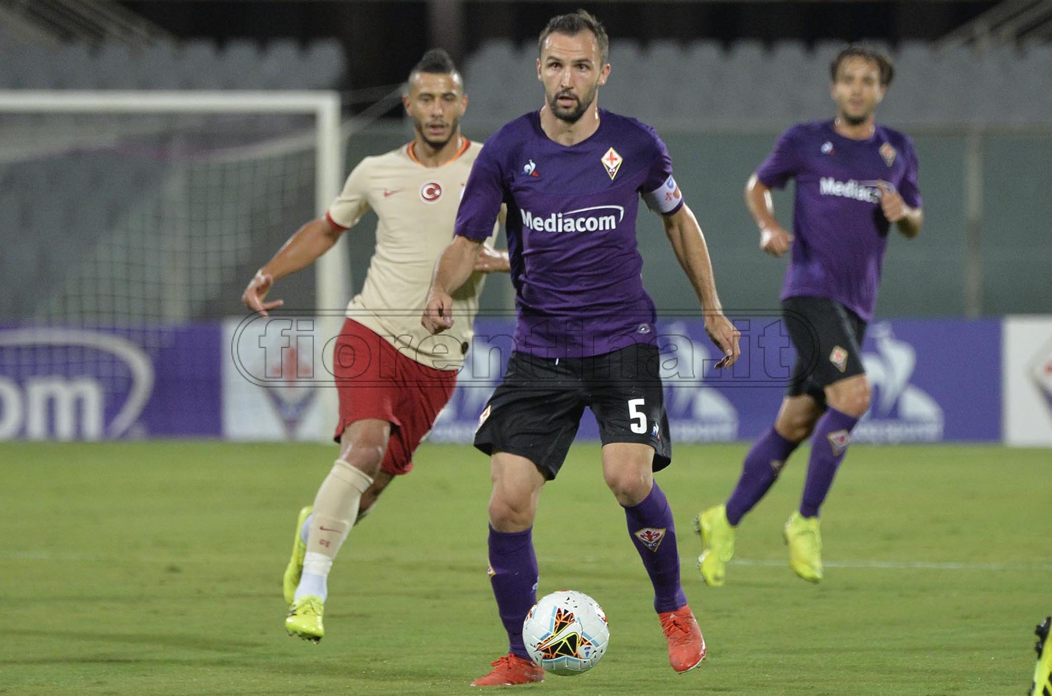 11/08/2019.FIORENTINA-GALATASARAY.BADELJ IN AZIONE.SILPRESS