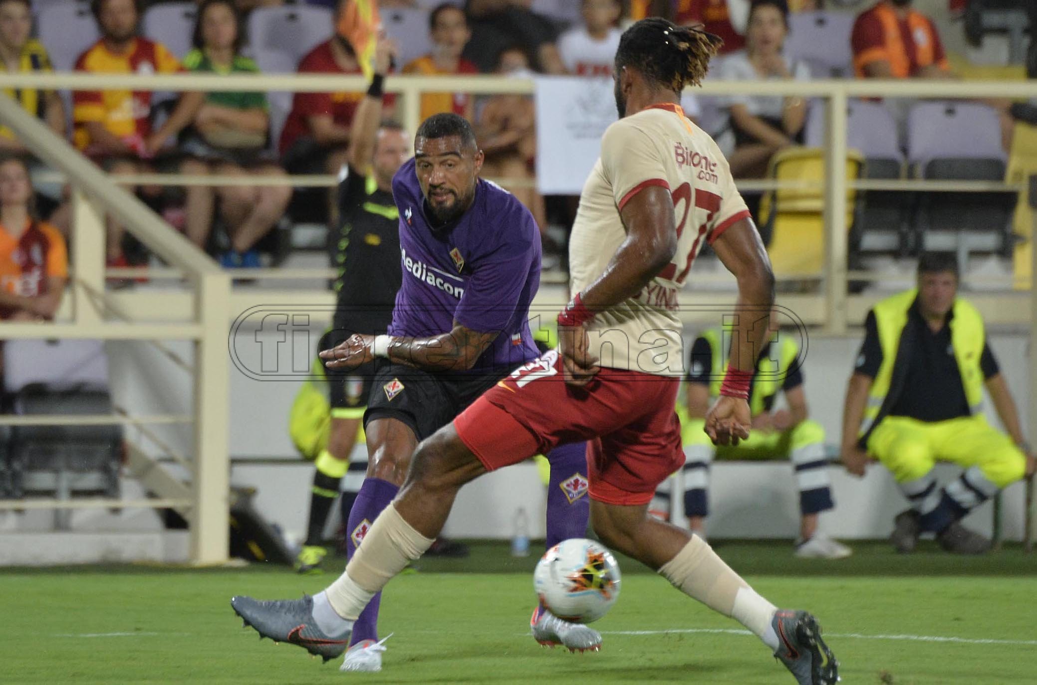 11/08/2019.FIORENTINA-GALATASARAY.BOATENG IN AZIONE.SILPRESS