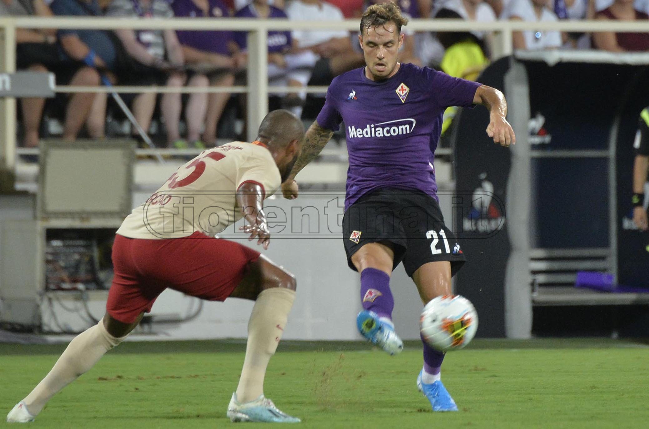 11/08/2019.FIORENTINA-GALATASARAY.LIROLA IN AZIONE.SILPRESS