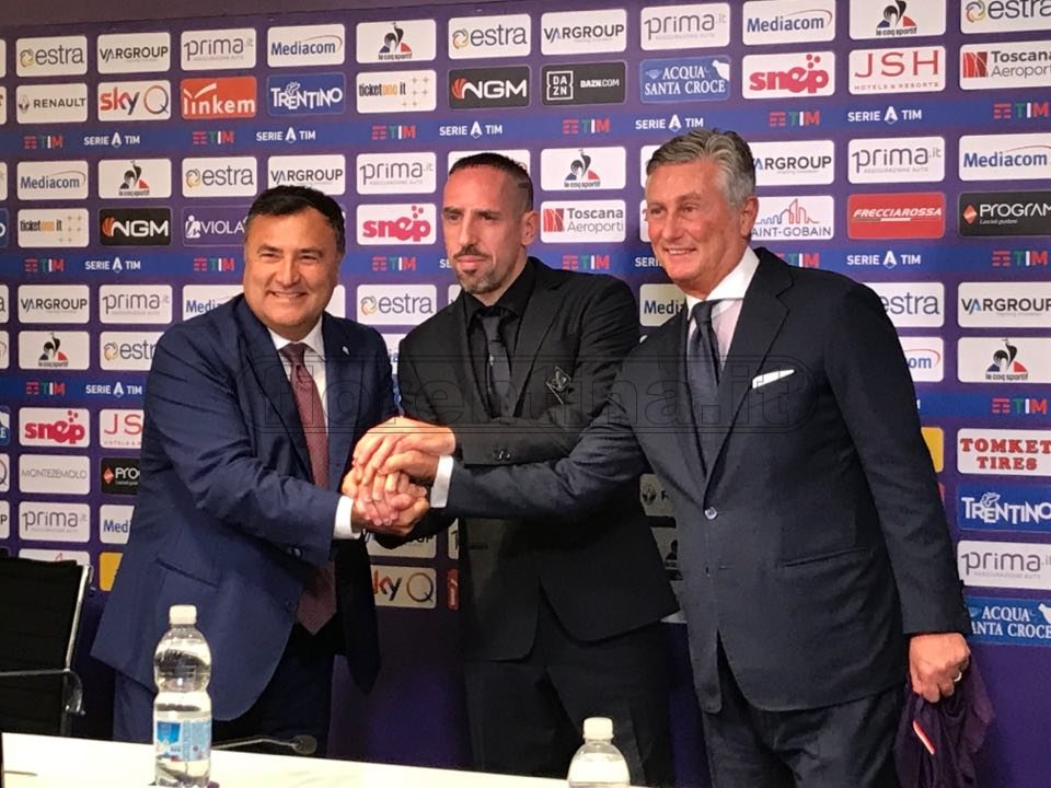 Barone: "Dobbiamo dire grazie a Commisso". Pradé: "Toni mi ha detto, prendi Ribery"