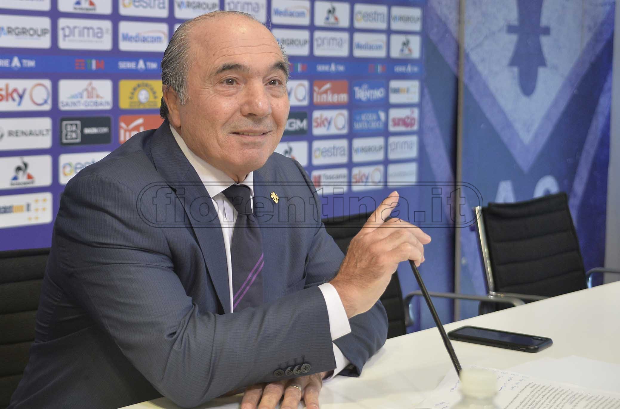 Commisso: "Dopo le notizie di oggi, spero nello stadio a Firenze. Io sono pronto"