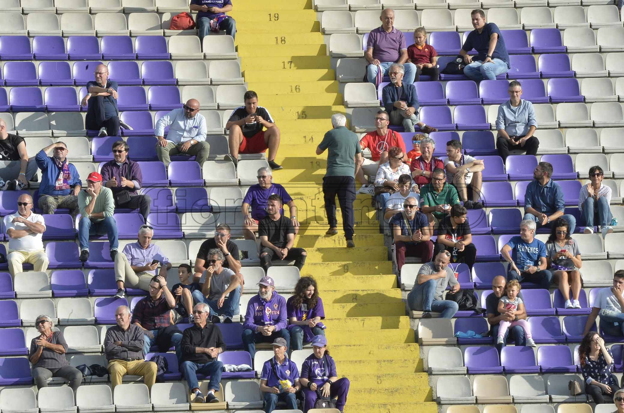 FIORENTINA PRIMAVERA-ROMA PRIMAVERA 28-09-2019. TIFOSI. GALASSI SILVANO/SILPRESS