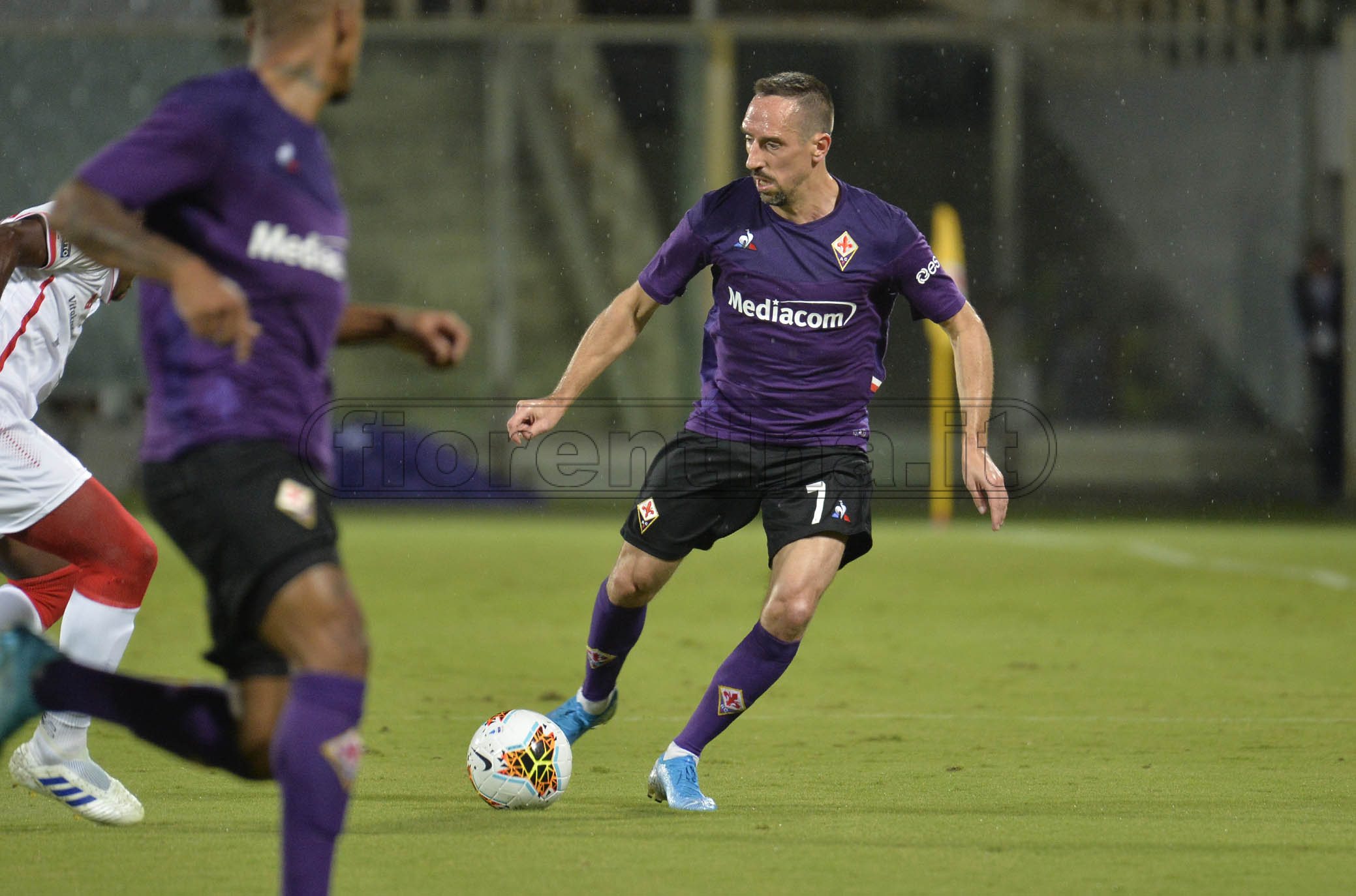 Il Prof. Ribery contro l'Atalanta, reduce da una bastonata europea