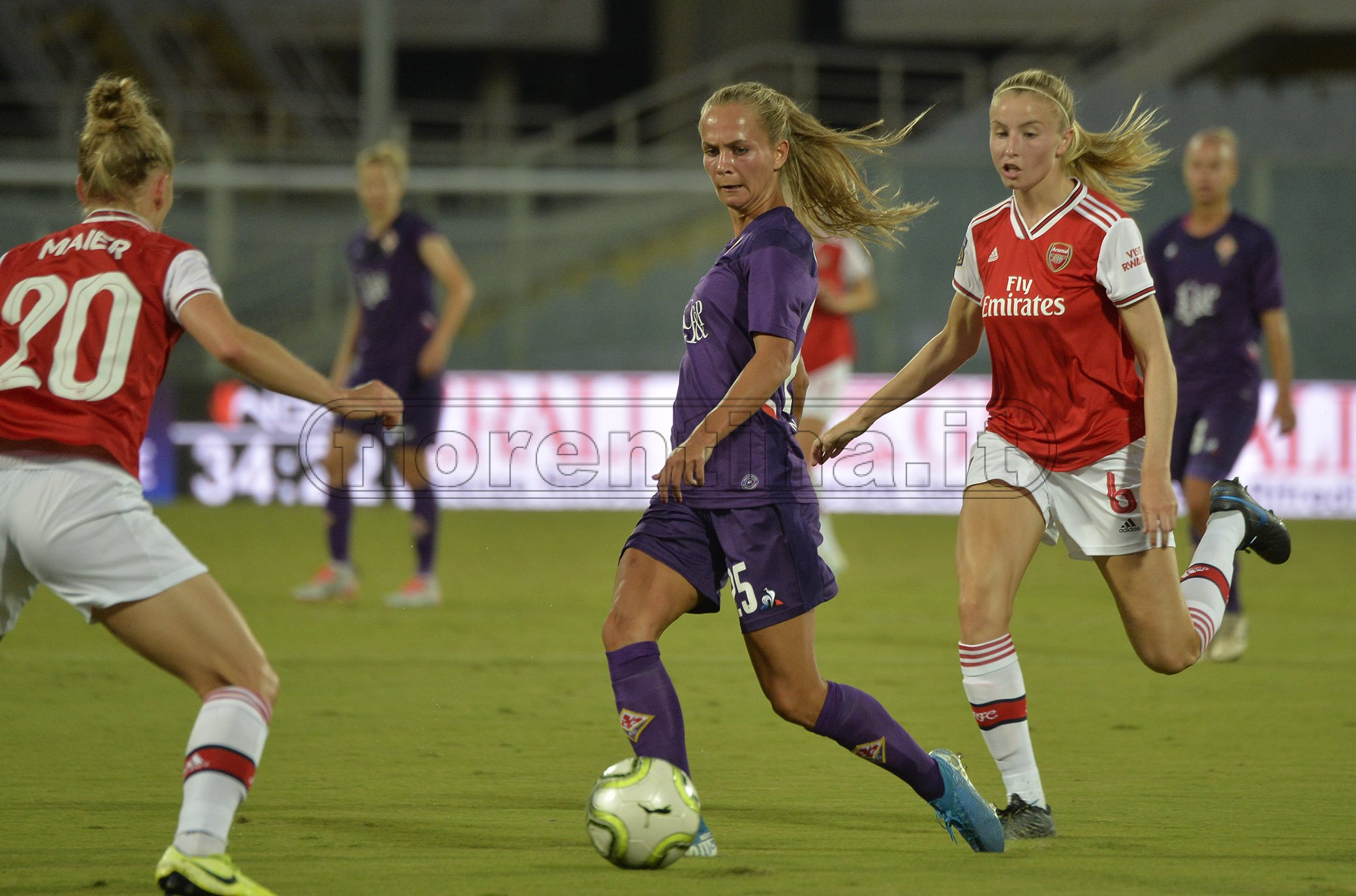 FIORENTINA WOMEN'S - ARSENAL CHAMPIONS LEAGUE 12-09-2019 FREDERIKKE THOGERSEN. GALASSI SILVANO/SILPRESS