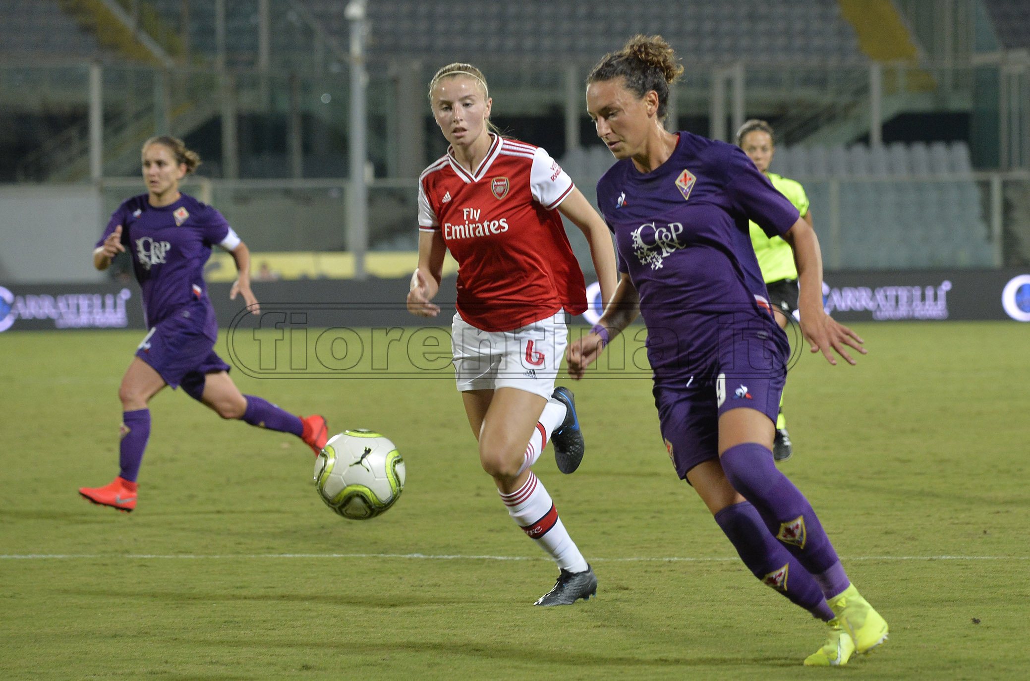 FIORENTINA WOMEN'S - ARSENAL CHAMPIONS LEAGUE 12-09-2019 ILARIA MAURO. GALASSI SILVANO/SILPRESS