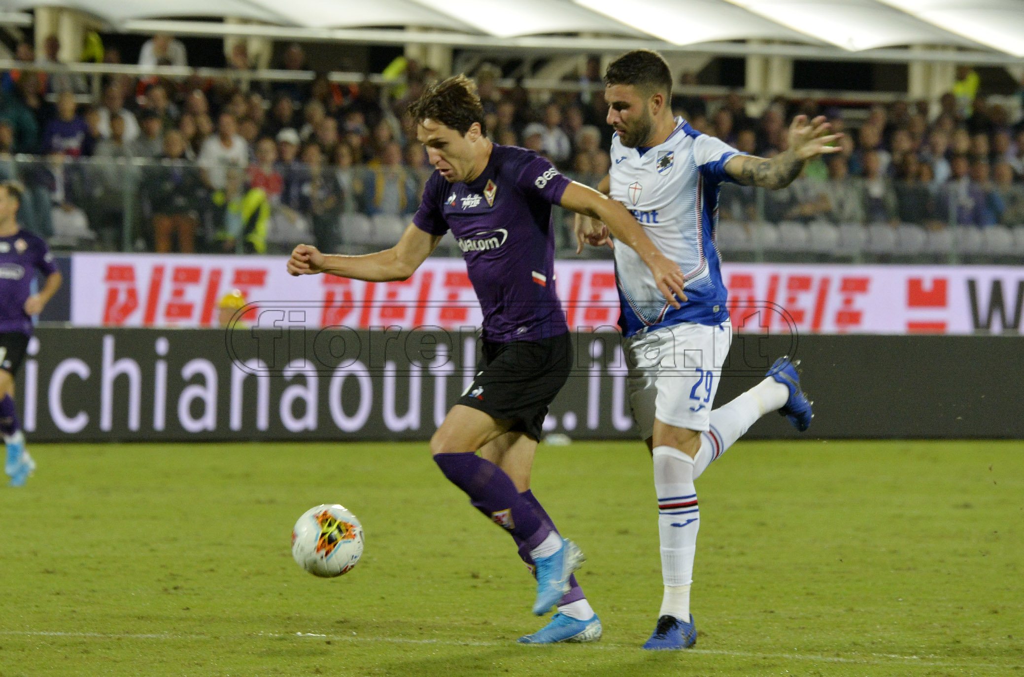 Samp-Fio a confronto: pochi gol e pochi passaggi. 64% di reti negli ultimi 30’ per il Doria