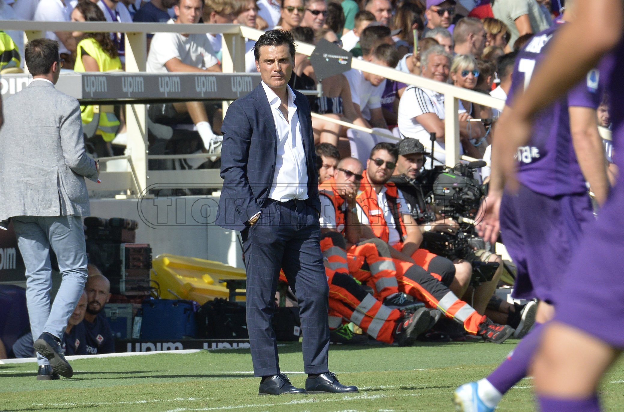 FIORENTINA-JUVENTUS 14-09-2019 VINCENZO MONTELLA. GALASSI SILVANOSILPRESS