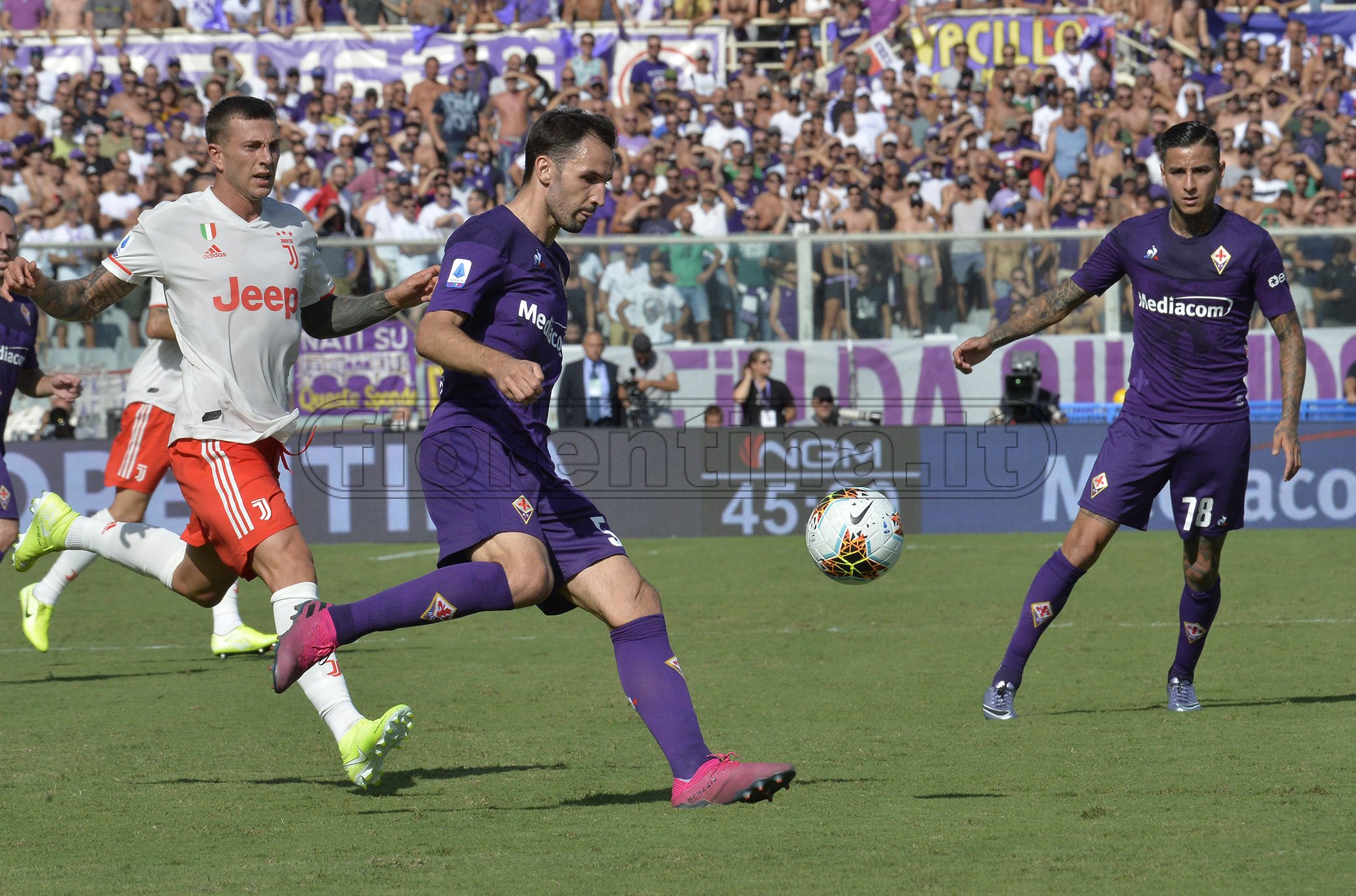 FIORENTINA-JUVENTUS 14-09-2019 MILAN BADELJ. GALASSI SILVANOSILPRESS