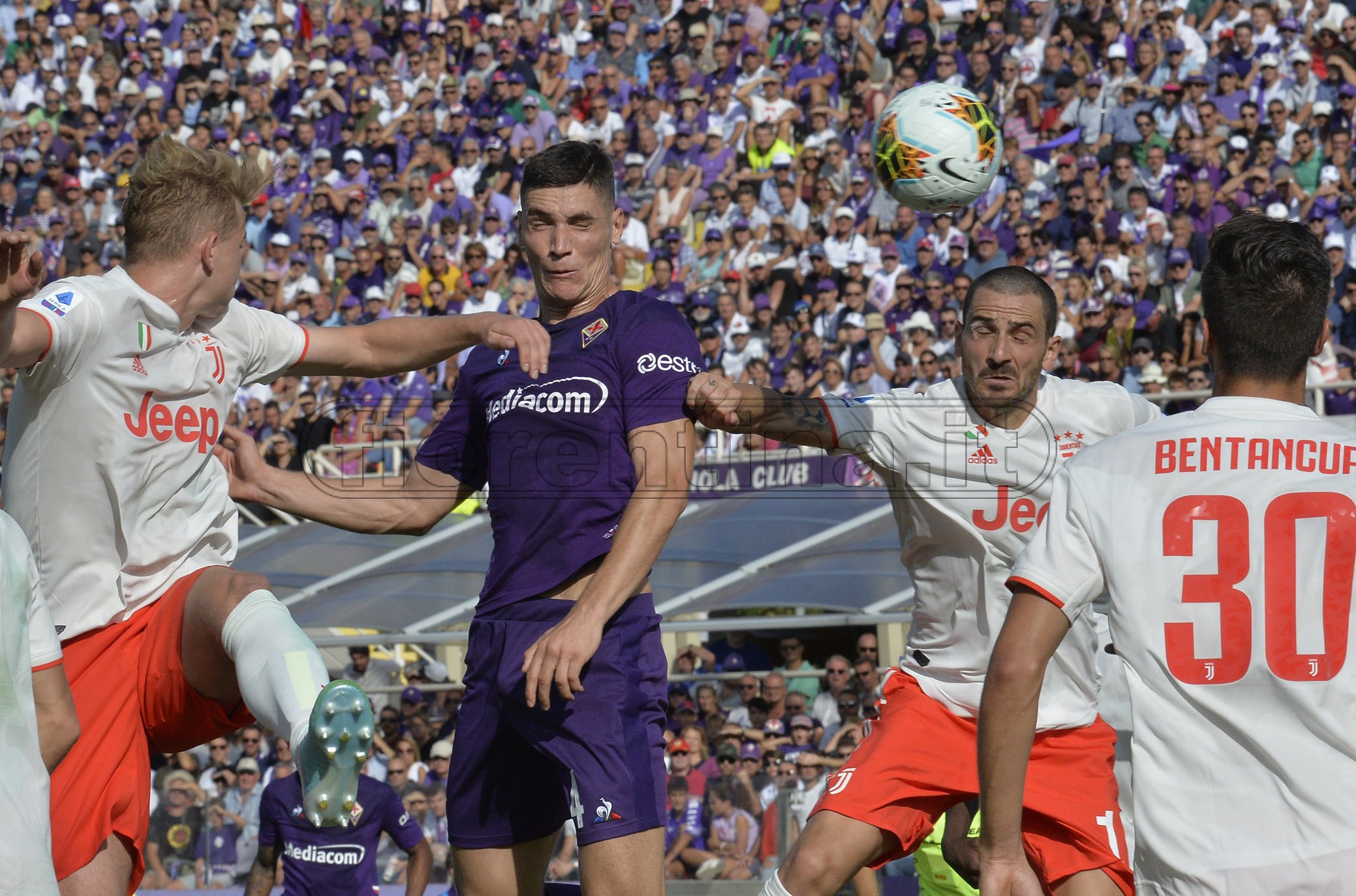 FIORENTINA-JUVENTUS 14-09-2019 NIKOLA MILENKOVIC. GALASSI SILVANO/SILPRESS