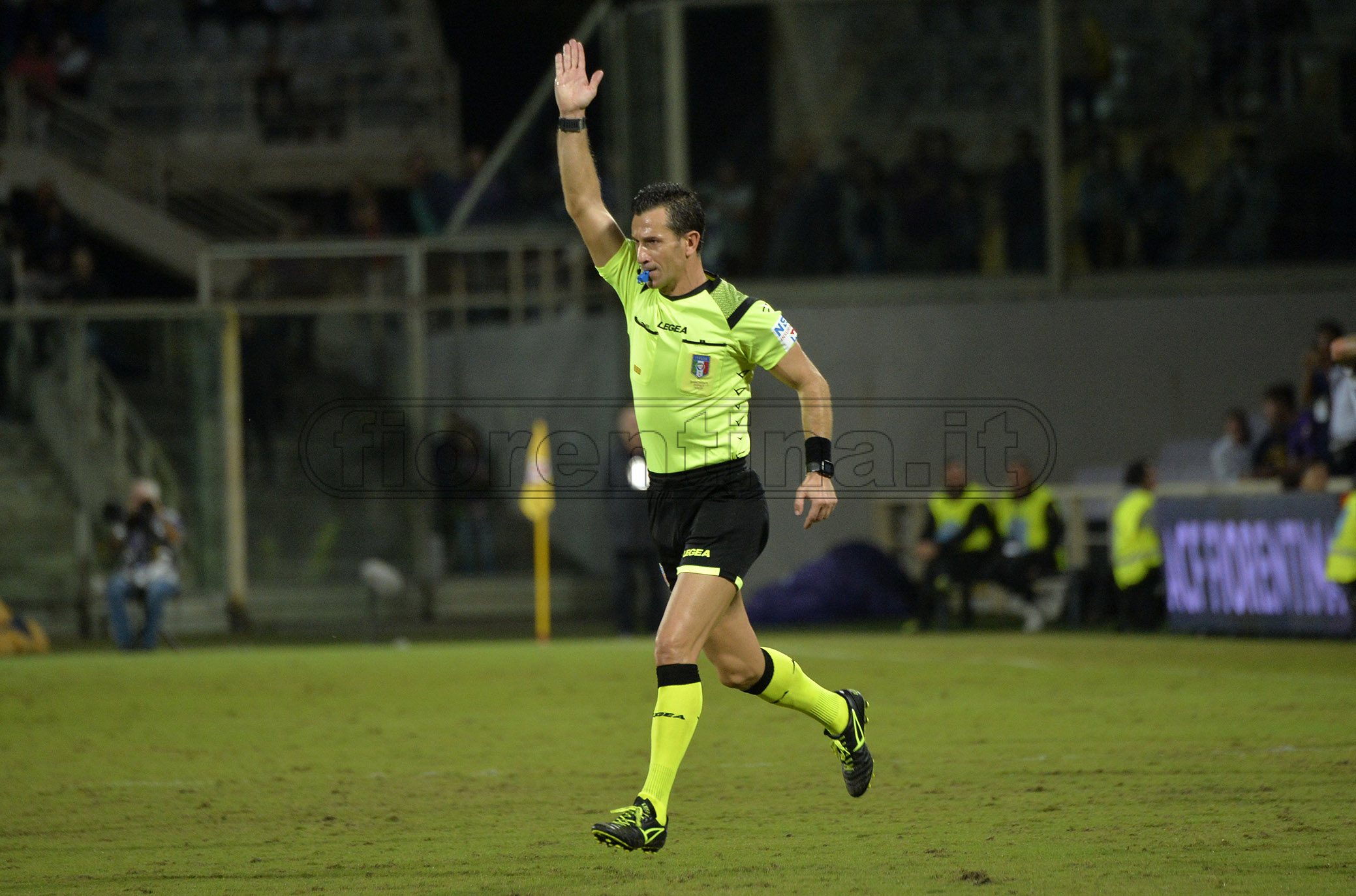 Fiorentina-SPAL cambia l'arbitro. A dirigere al 'Franchi' sarà Doveri