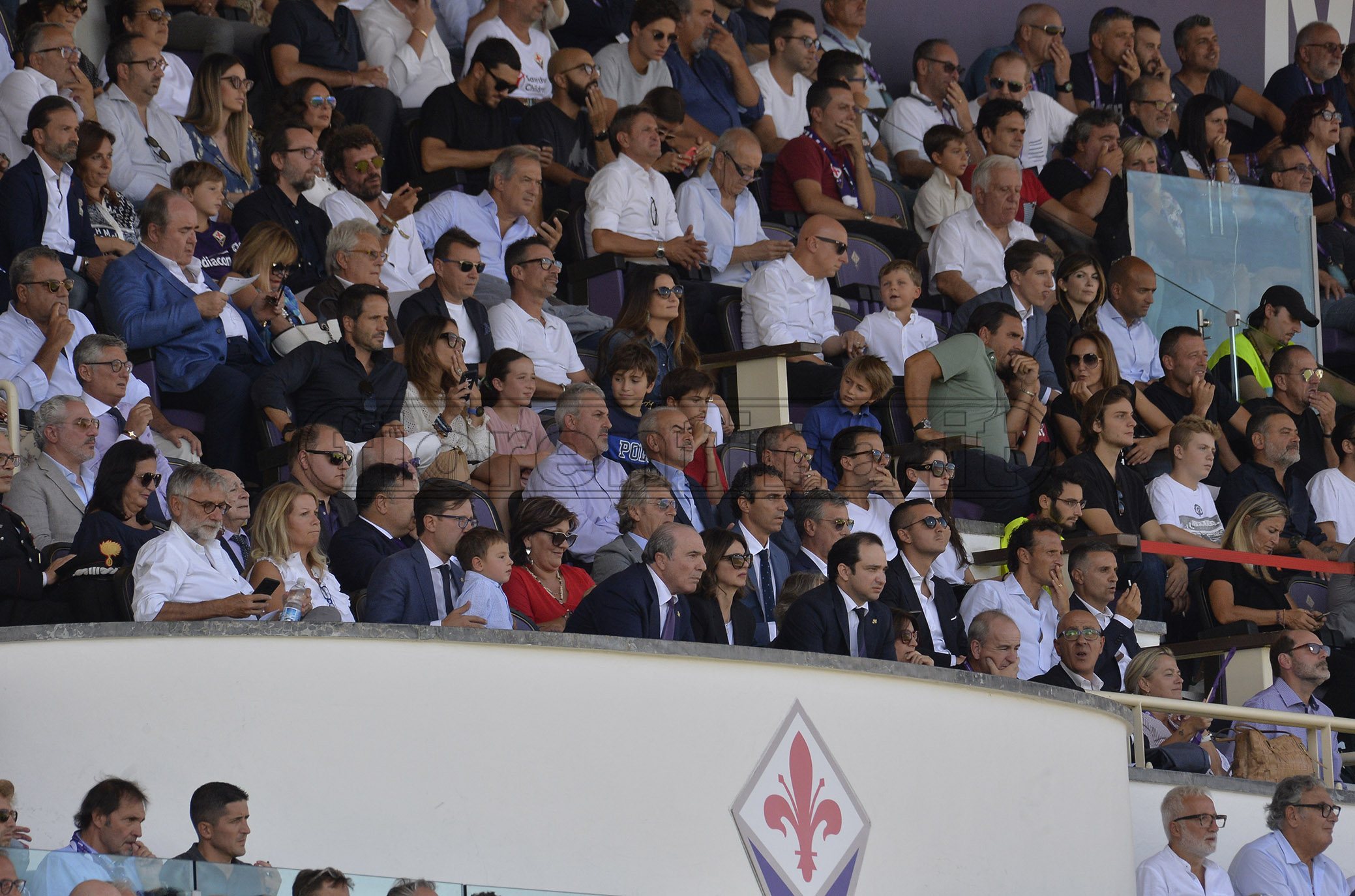FIORENTINA-JUVENTUS 14-09-2019 TRIBUNA VIP. GALASSI SILVANO/SILPRESS