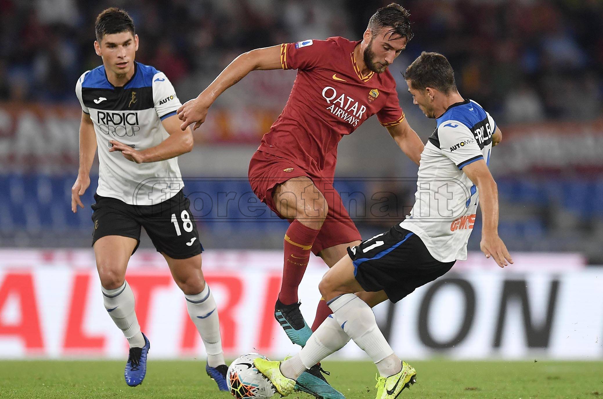 Serie A, l'Atalanta vince a Roma con due reti di scarto