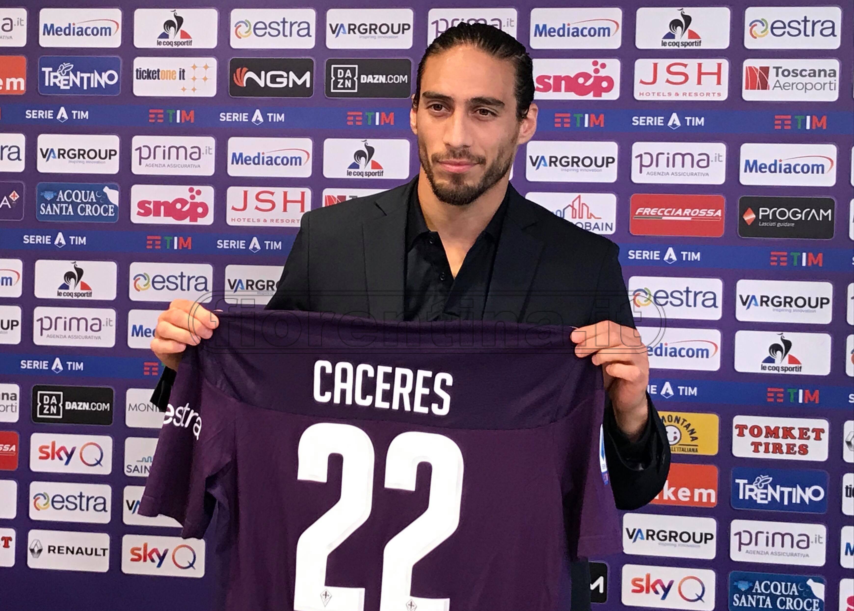 Caceres: "Spero di fare lungo percorso a Firenze. Sorpreso da Chiesa, Sottil e Castrovilli"