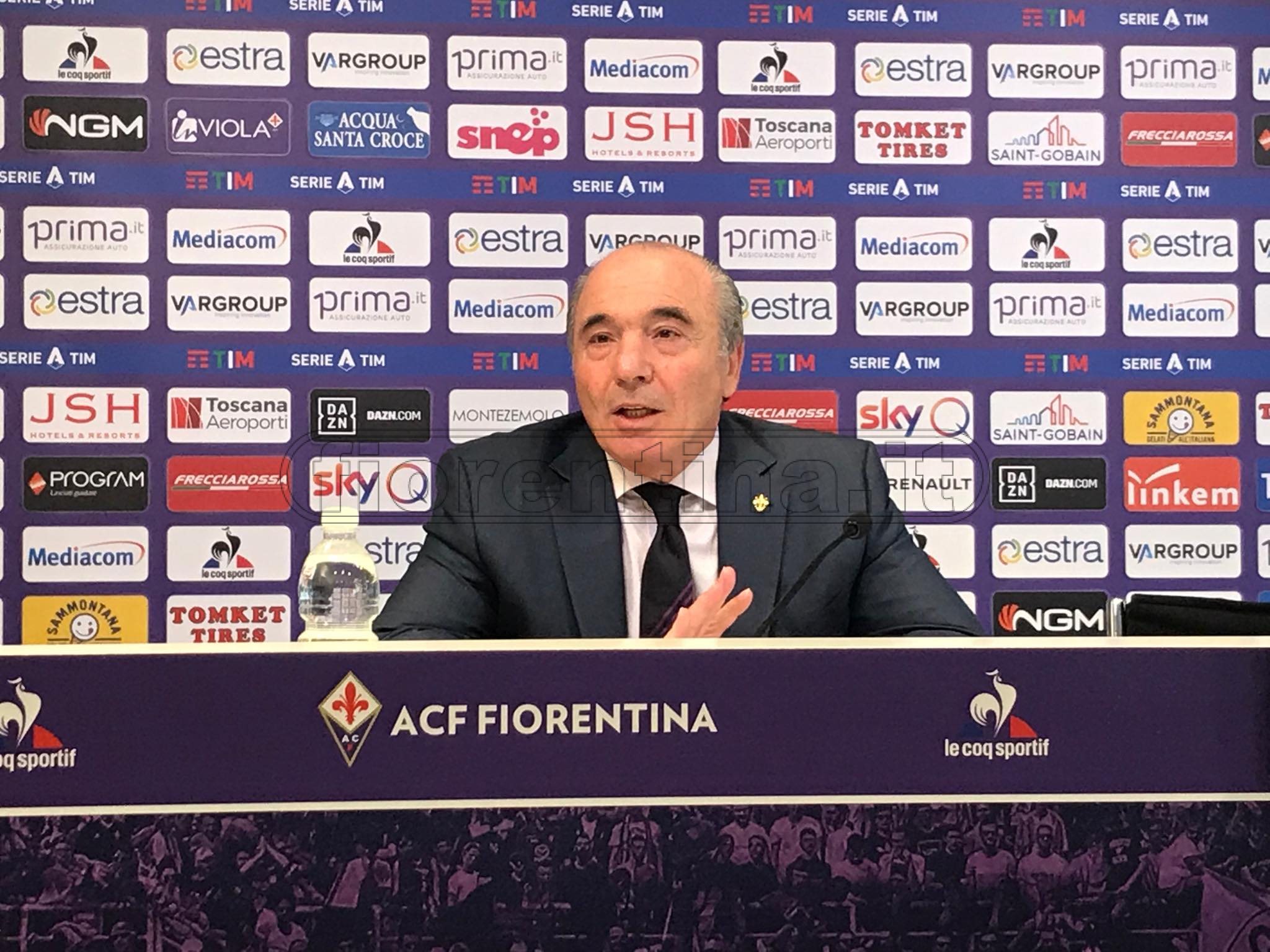 Commisso: "Su Chiesa progetti a lungo termine. Più restyling Franchi che nuovo stadio"