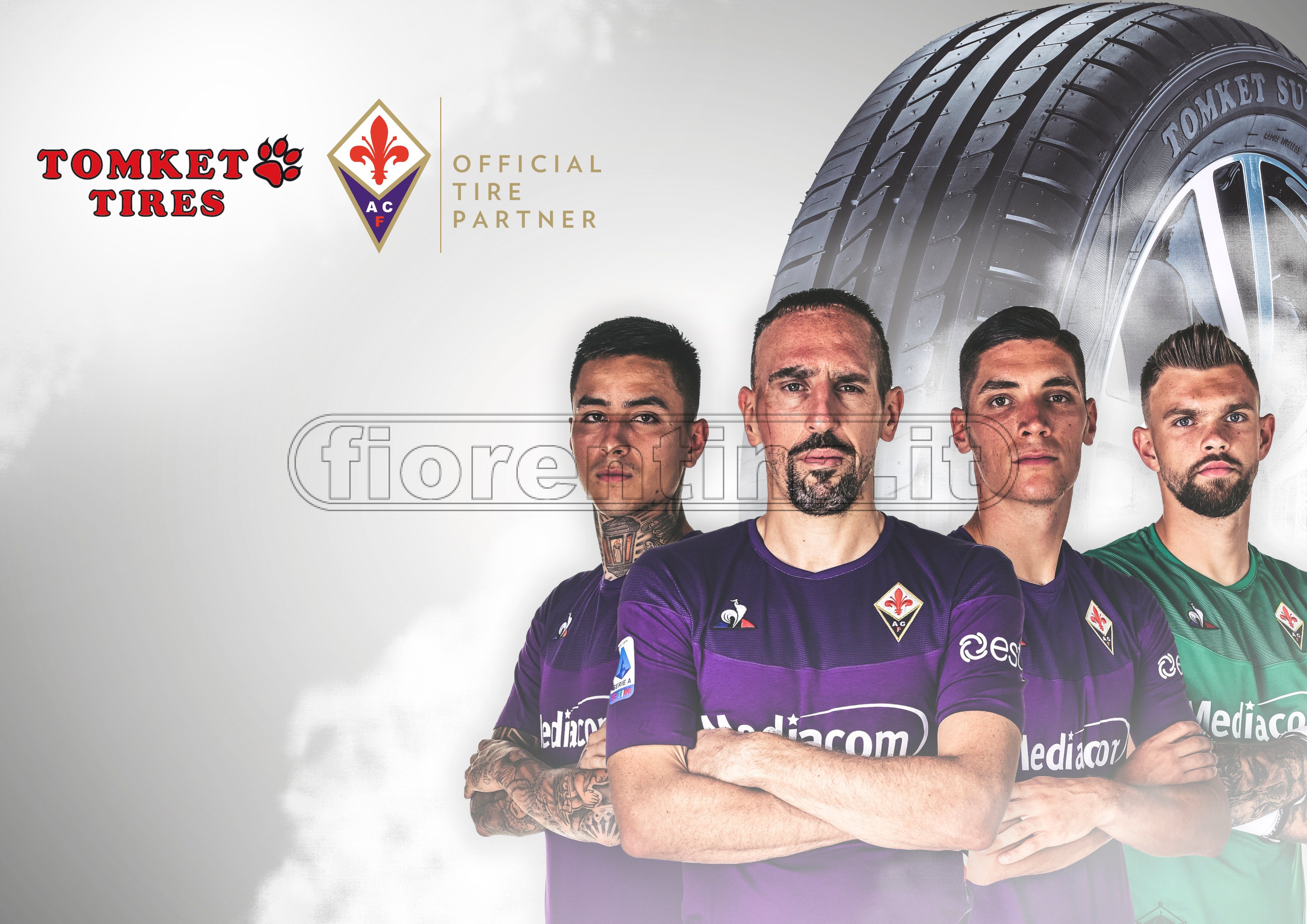 ACF, Tomket nuovo Official Tire Partner per le prossime tre stagioni
