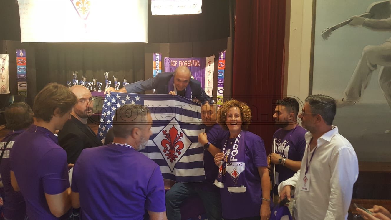 Commisso, incontro con i tifosi dei Viola Club (FOTO)