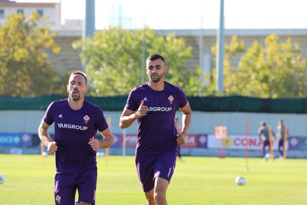 Ribery e Ghezzal, pomeriggio insieme tra cyclette e relax (FOTO)