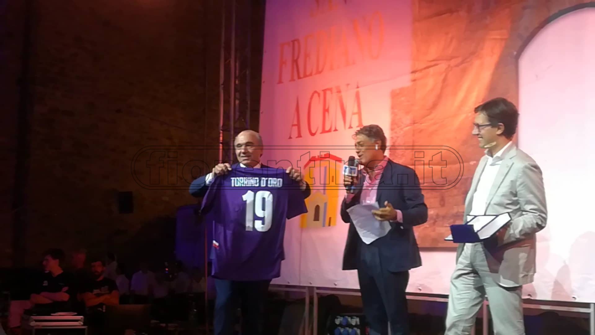 Commisso riceve il Torrino d'Oro: "Grazie Firenze, accoglienza inimmaginabile" (VIDEO VI.IT)