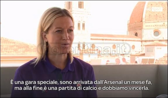 Women's, Arnth: "Arrivata dall'Arsenal un mese fa, stasera possiamo vincere. Firenze..."