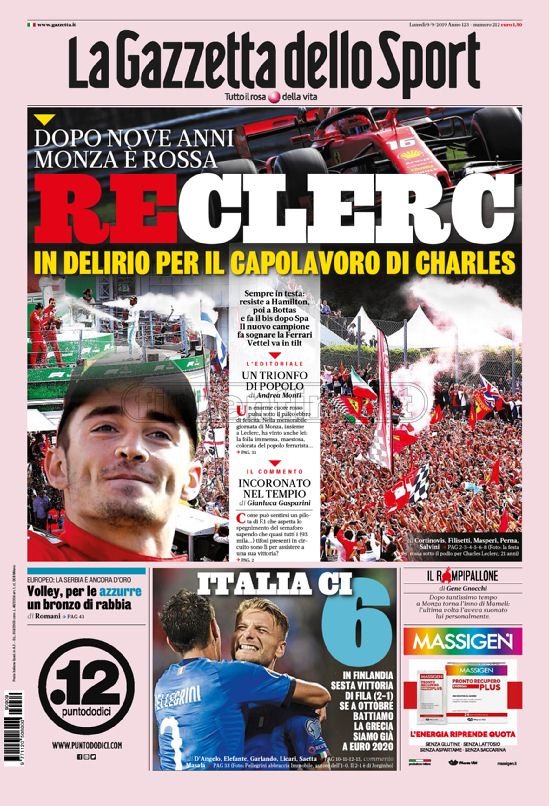 Quotidiani: la prima pagina di Qs, Stadio, Gazzetta, Corriere dello Sport, Tuttosport