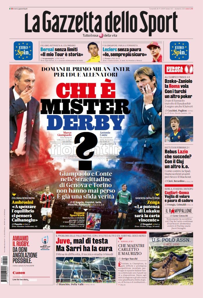 la gazzetta dello sport