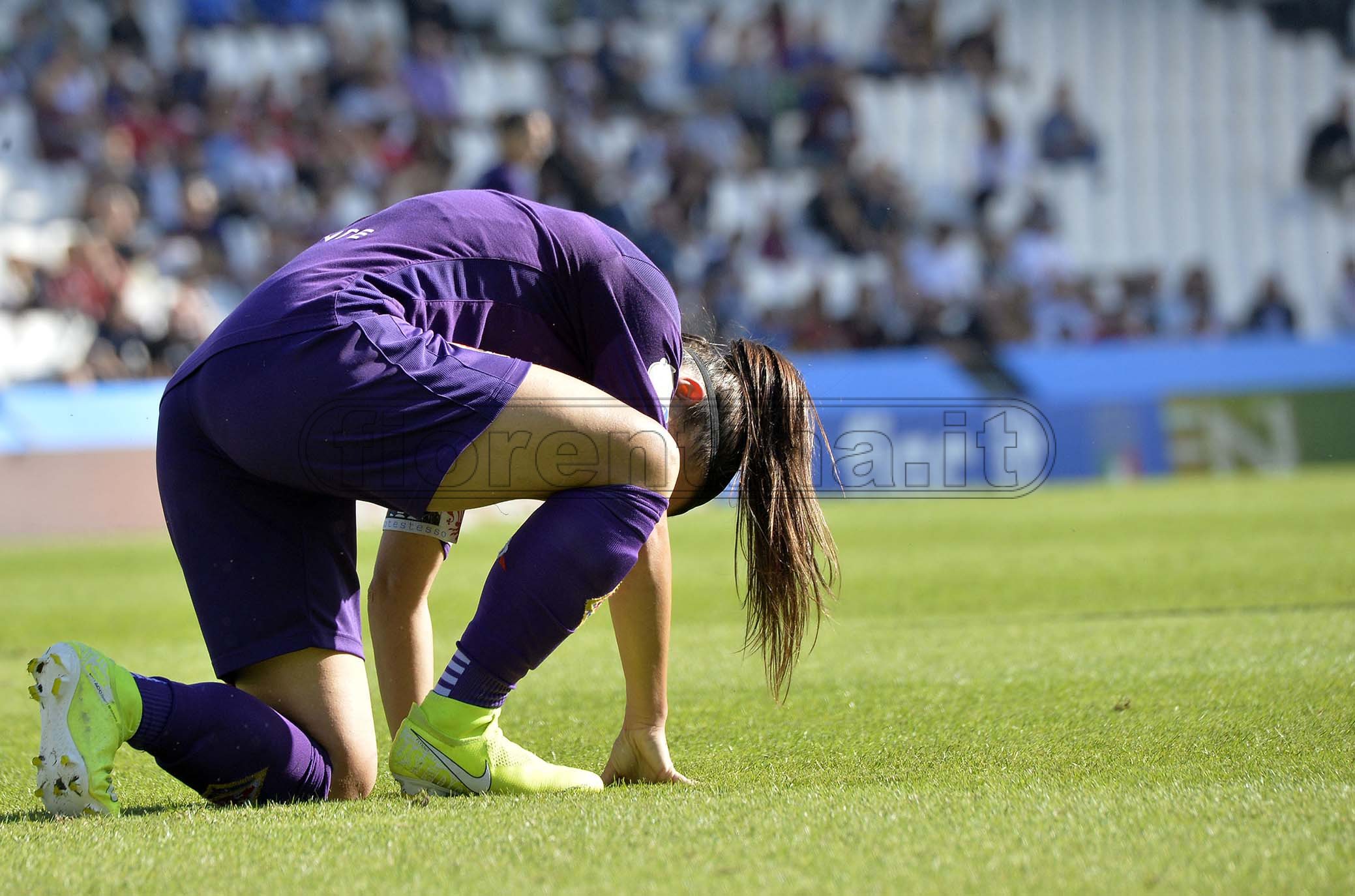 JUVENTUS- FIORENTINA WOMEN SUPERCOPPA FEMMINILE 27-10-2019 DELUSIONE ALIA GUAGNI. GALASSI SILVANO/SILPRESS