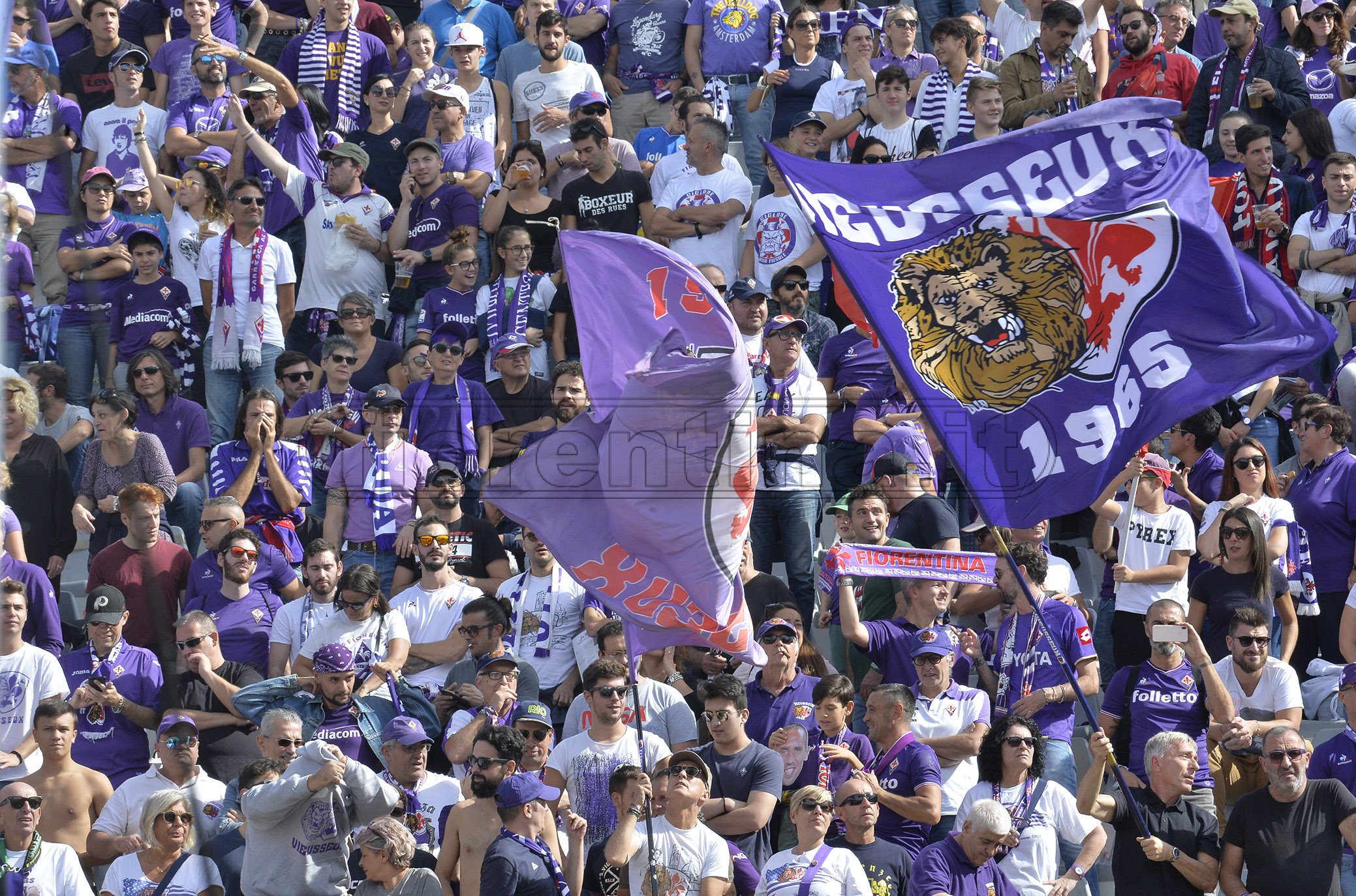 FIORENTINA-UDINESE 06-10-2019. TIFOSI FIORENTINA. GALASSI SILVANO/SILPRESS