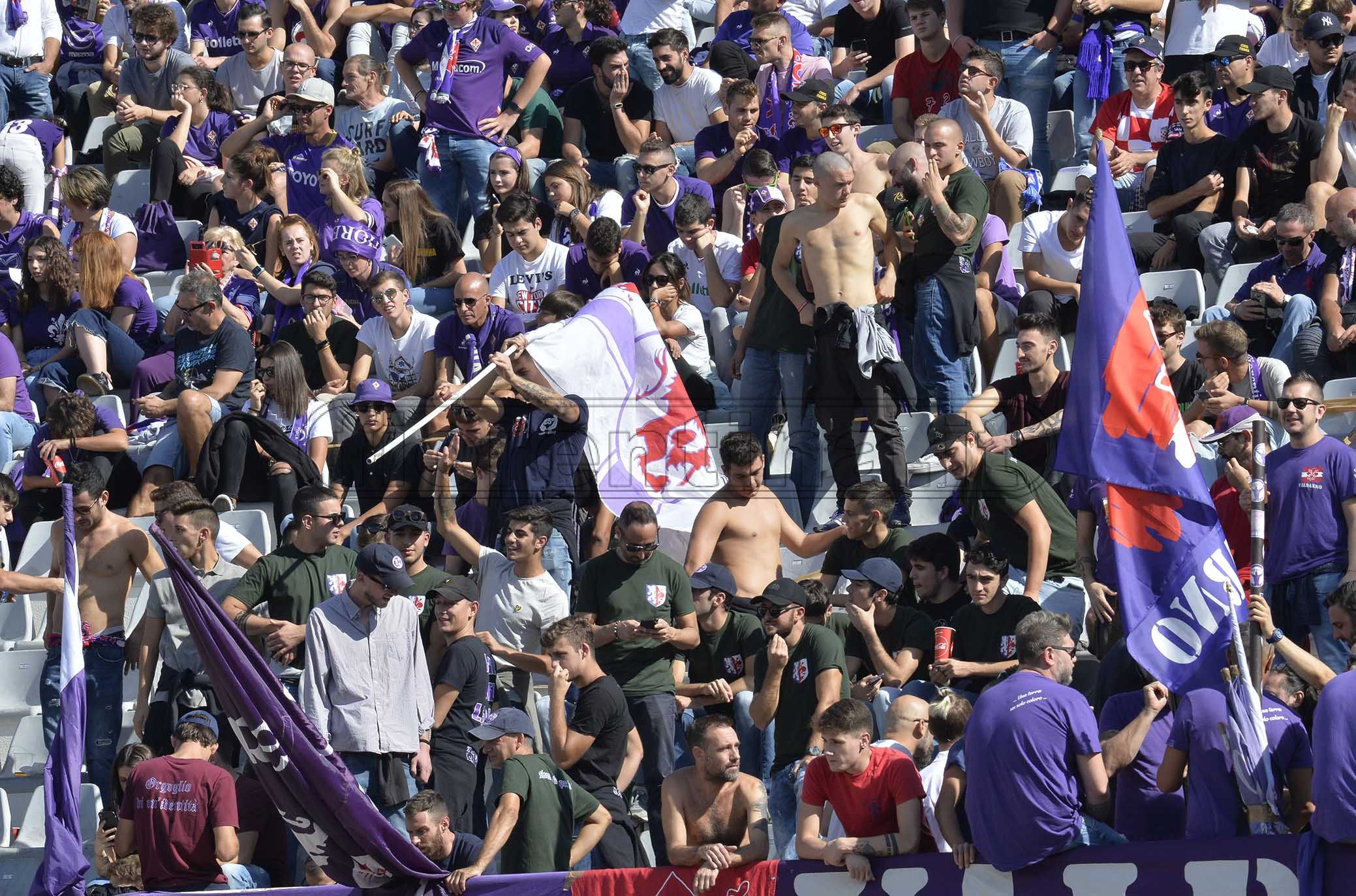 FIORENTINA-UDINESE 06-10-2019. TIFOSI FIORENTINA. GALASSI SILVANO/SILPRESS