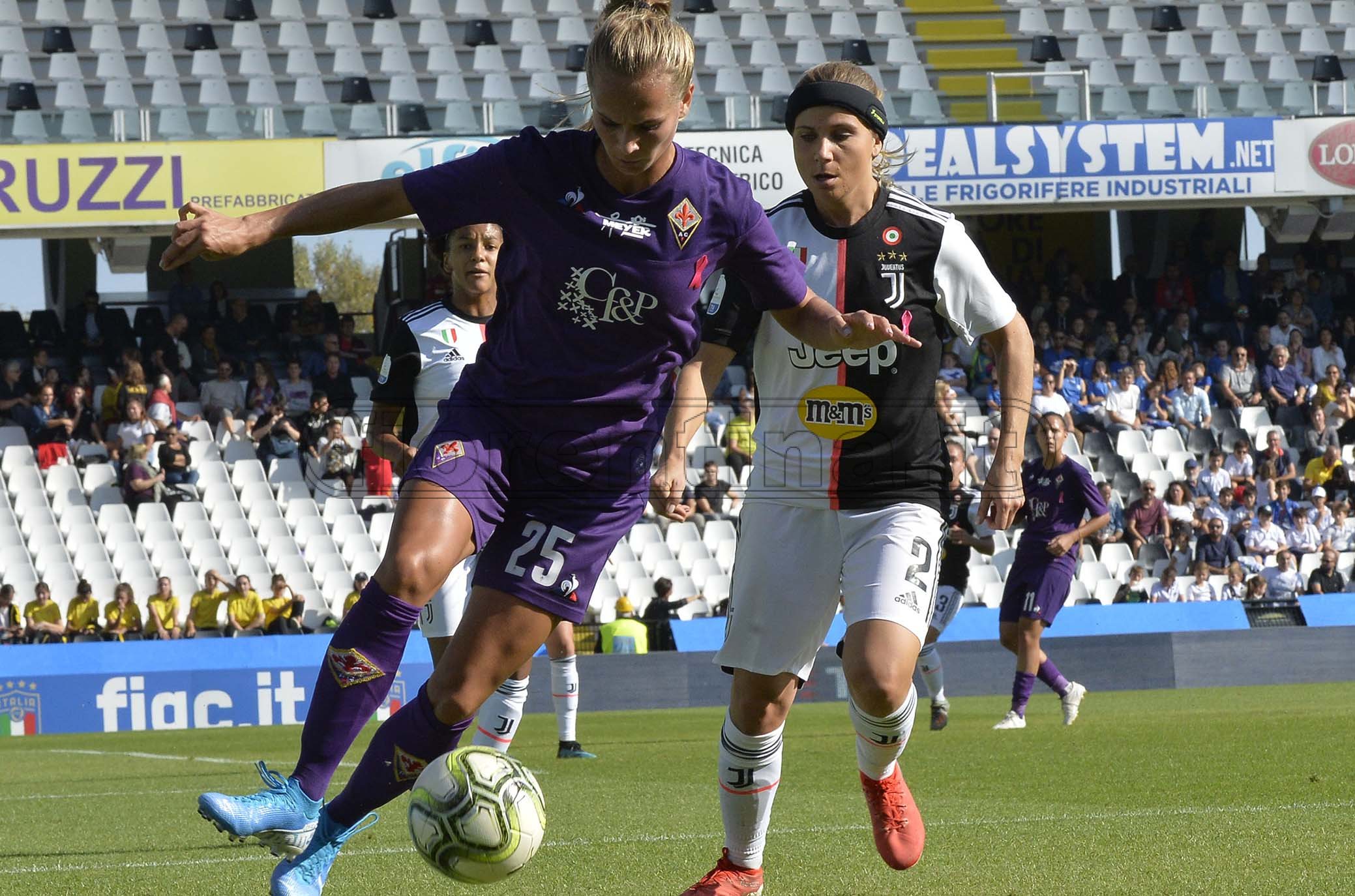 JUVENTUS- FIORENTINA WOMEN SUPERCOPPA FEMMINILE 27-10-2019 FREDERIKKE THOGERSEN. GALASSI SILVANO/SILPRESS