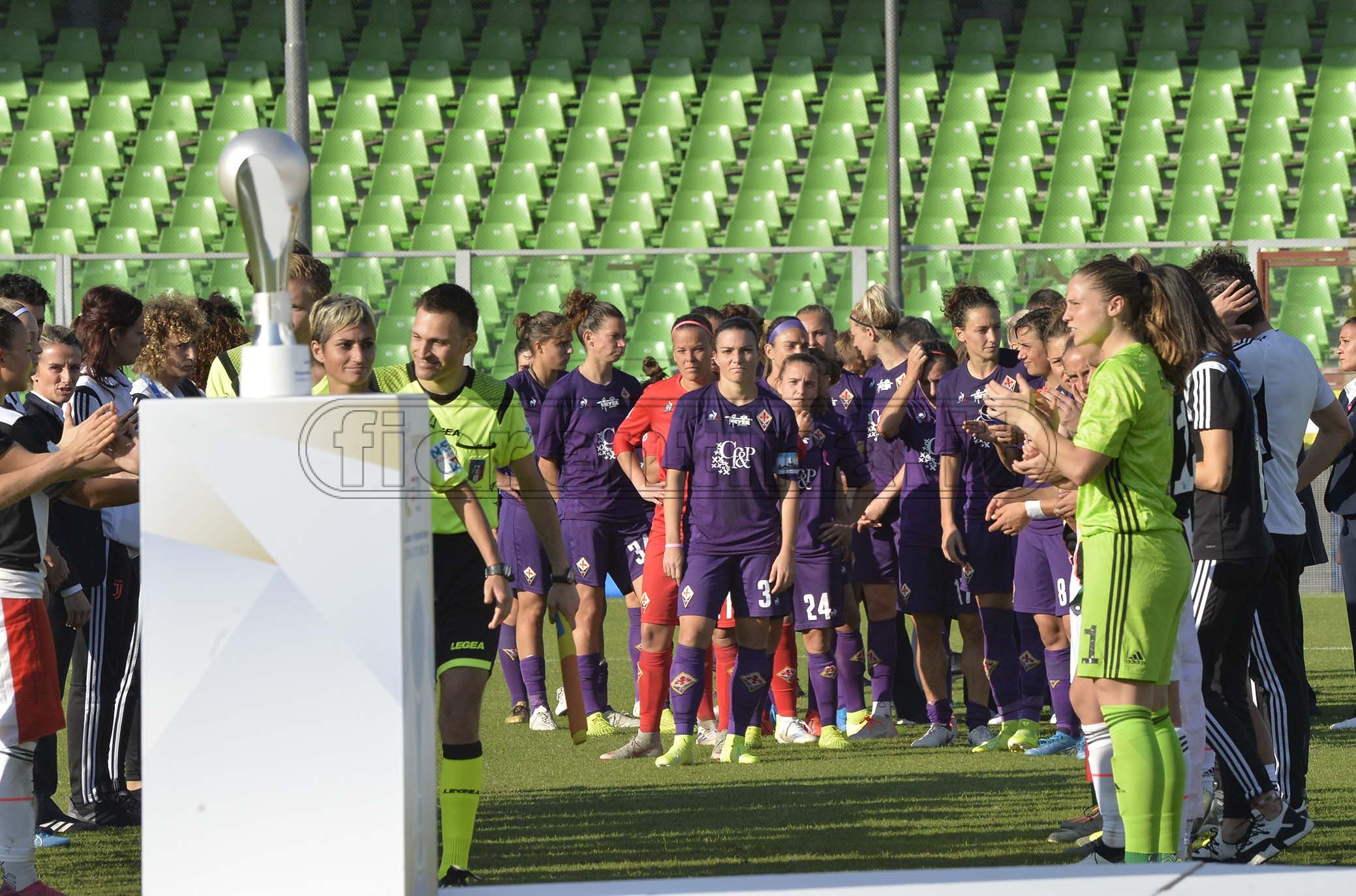 JUVENTUS-FIORENTINA WOMEN SUPERCOPPA FEMMINILE 27-10-2019 DELUSIONE FINE PARTITA. GALASSI SILVANO/SILPRESS