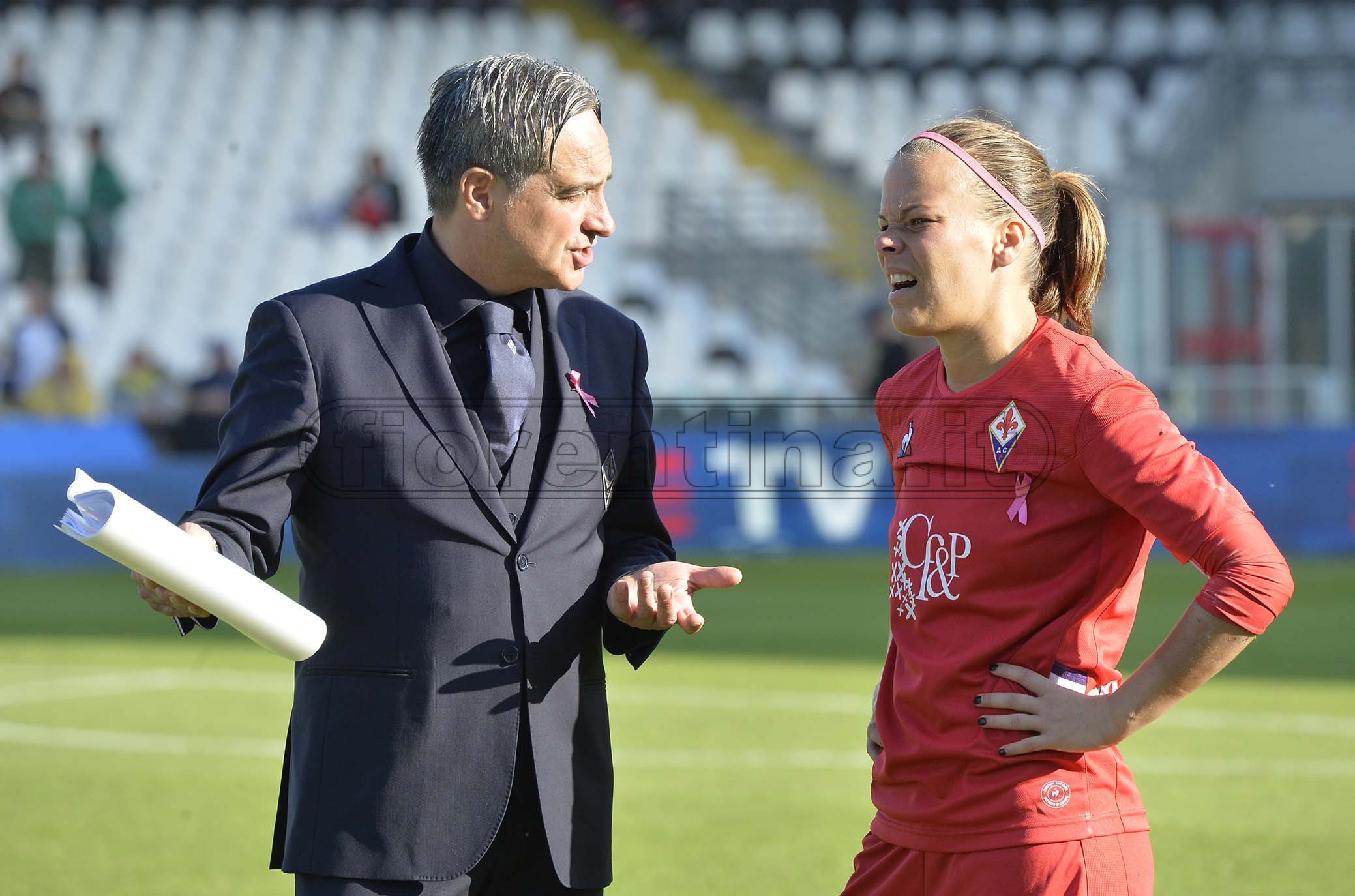 JUVENTUS-FIORENTINA WOMEN SUPERCOPPA FEMMINILE 27-10-2019 NICOLA MELANI E OHRSTROM. GALASSI SILVANO/SILPRESS