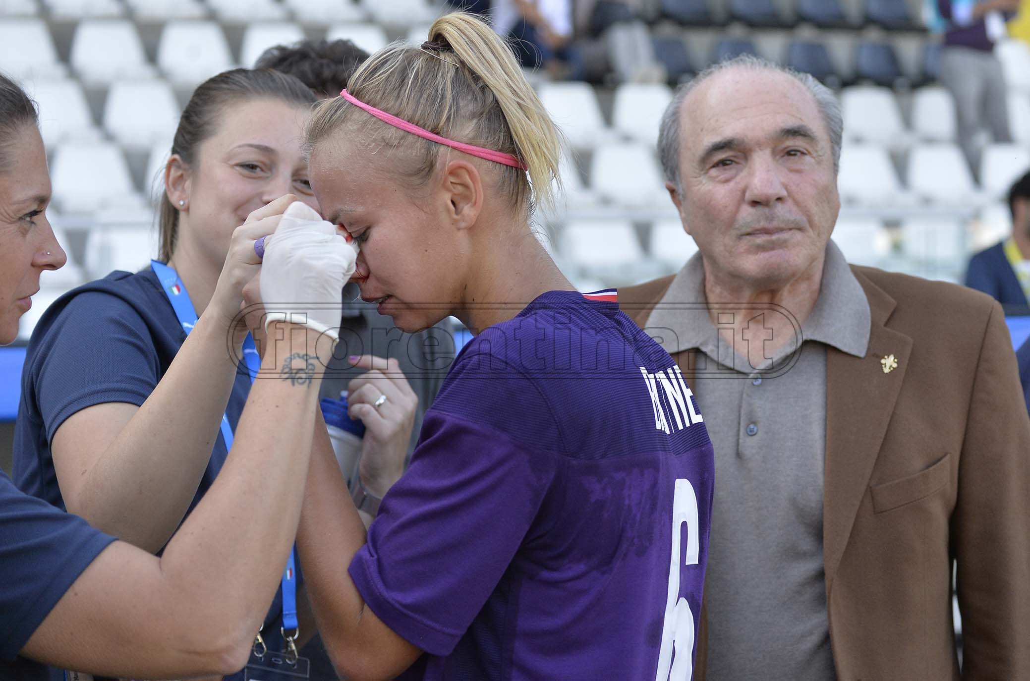 JUVENTUS-FIORENTINA WOMEN SUPERCOPPA FEMMINILE 27-10-2019 BREITNER E ROCCO COMMISSO. GALASSI SILVANO/SILPRESS
