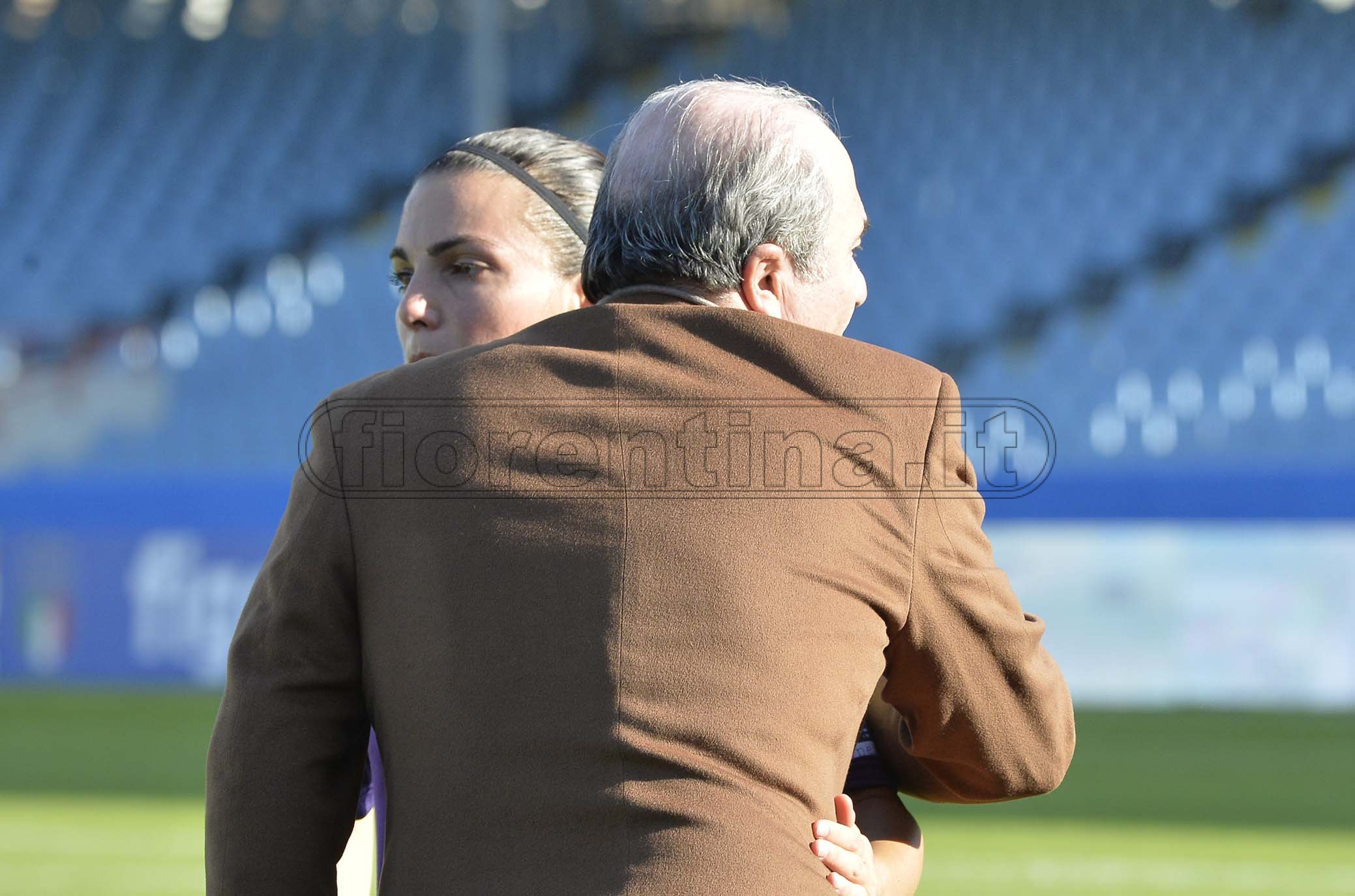 JUVENTUS-FIORENTINA WOMEN SUPERCOPPA FEMMINILE 27-10-2019 ALIA GUAGNI ABBRACCIA ROCCO COMMISSO. GALASSI SILVANO/SILPRESS