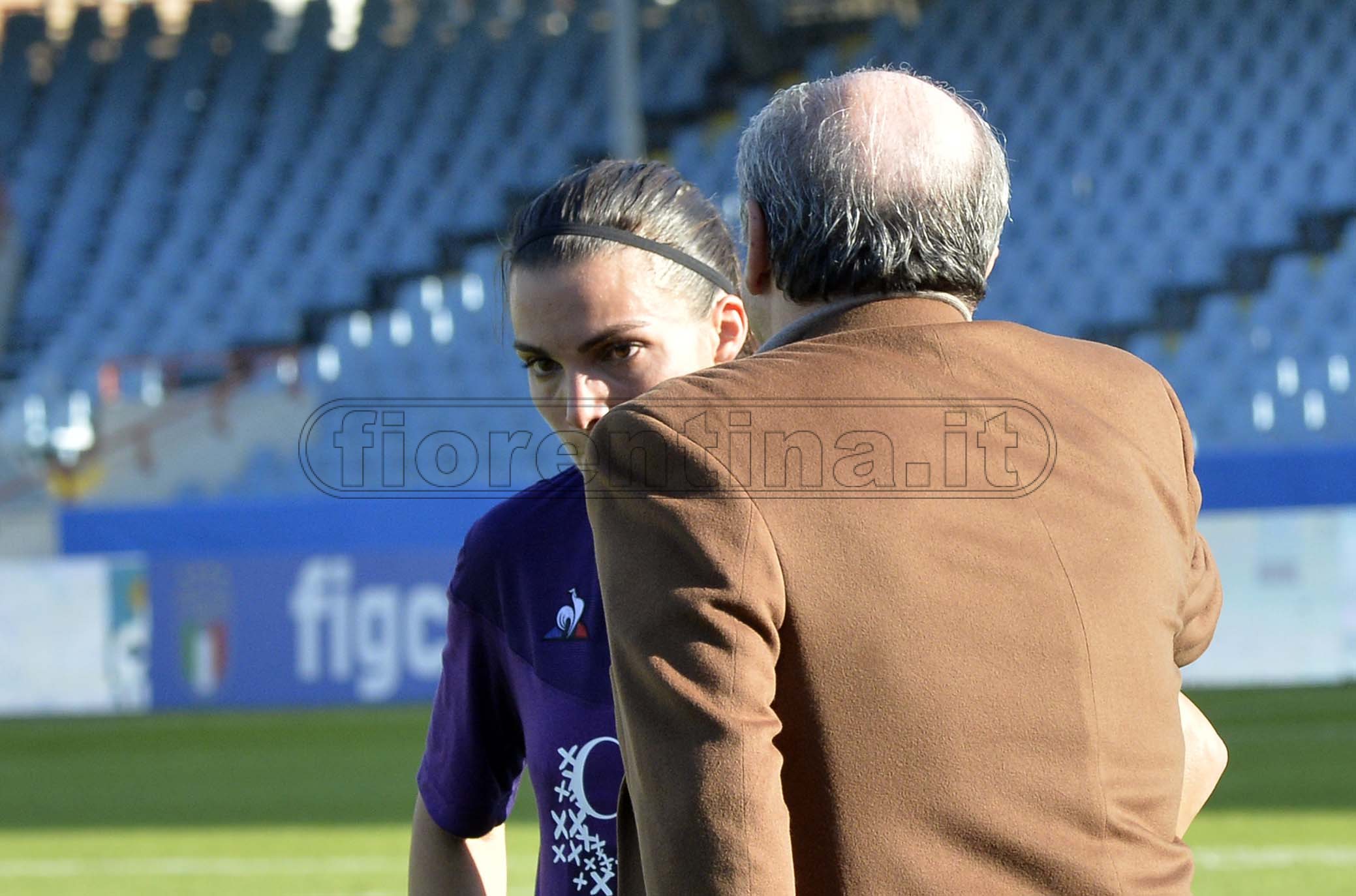 JUVENTUS-FIORENTINA WOMEN SUPERCOPPA FEMMINILE 27-10-2019 ALIA GUAGNI E ROCCO COMMISSO. GALASSI SILVANO/SILPRESS