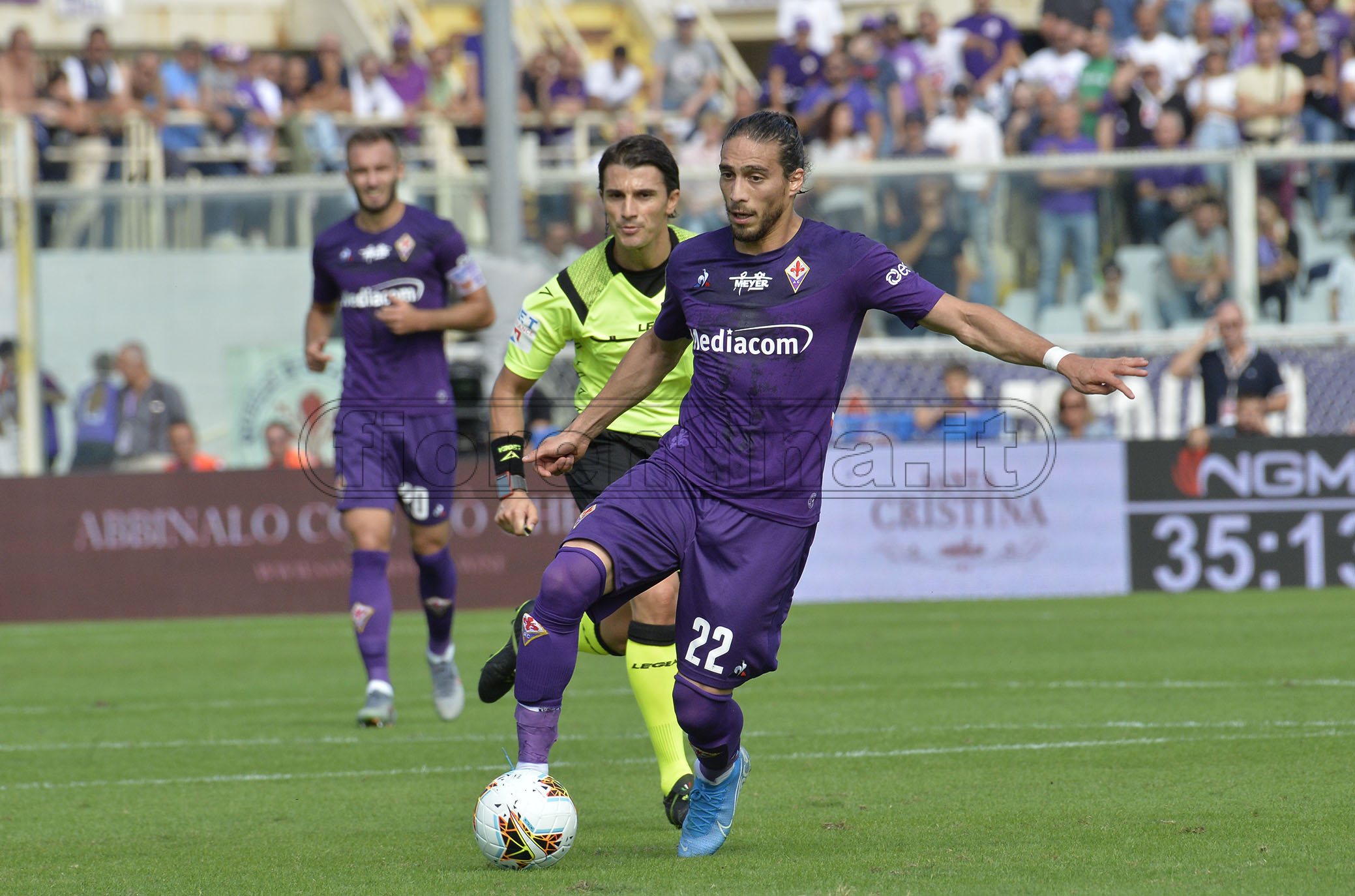 Verso Cagliari-Fiorentina, i convocati di Montella: c’è Caceres. Pedro-Lirola ok