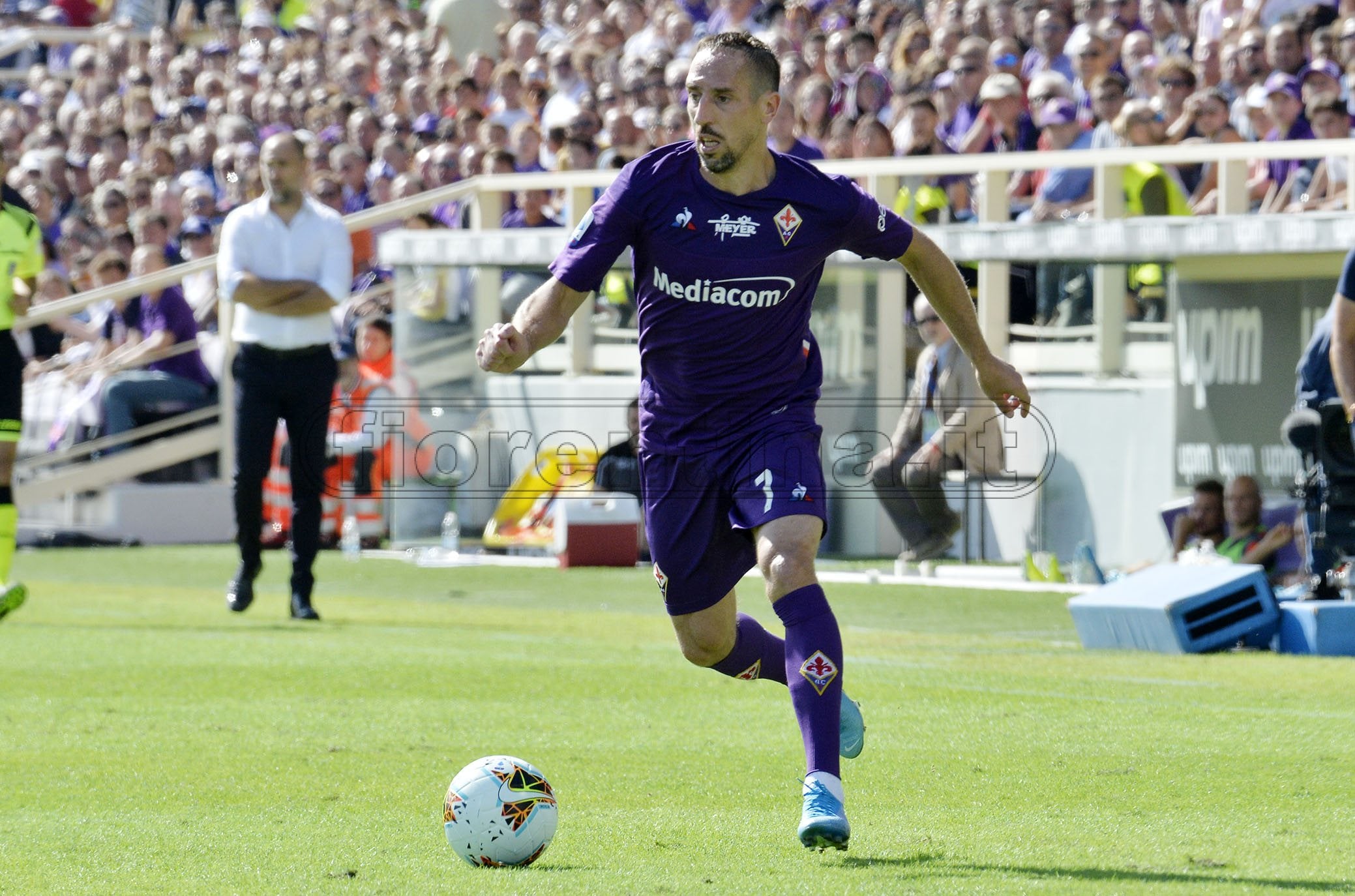 Toni: "Ribery è un trascinatore. L'ho visto carico. La Fiorentina ha fatto un grande colpo"