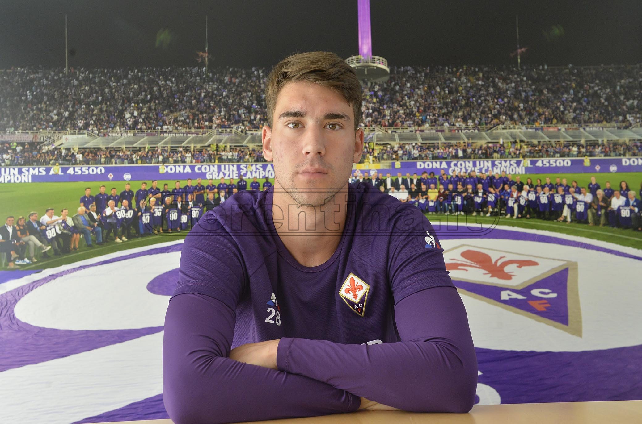 Vlahovic a VI.IT: "Sono innamorato di Firenze. Titolare o no, l'importante è che la Fiorentina vinca"
