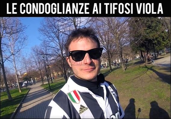 Insultò lo youtuber juventino dopo una frase su Astori: assolto tifoso viola