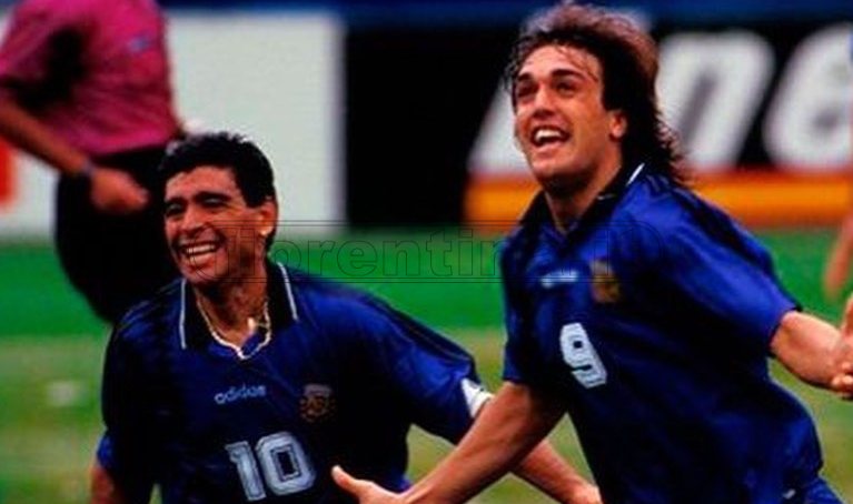 Batistuta fa gli auguri al connazionale Diego Armando Maradona (FOTO)